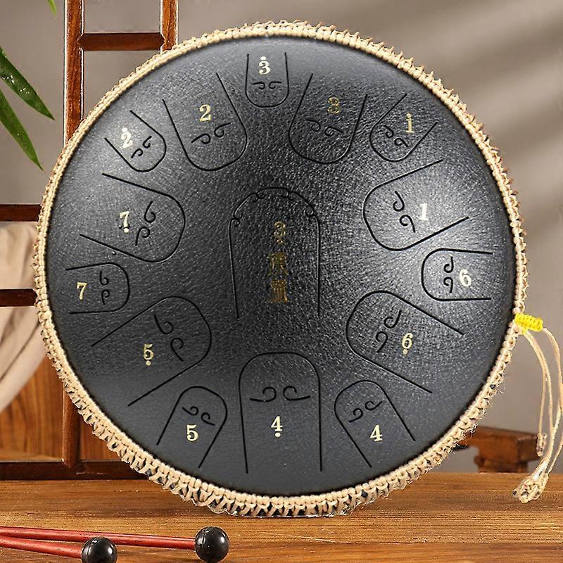 15-tónový éterický buben 14-palcový ocelový jazyk Buben Dutý buben Sanskrtský buben Disc