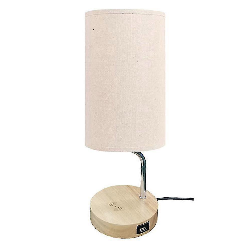 Touch Table Lamp, Wireless Charr, Usb Port, 3-way Dimmable D Lamp