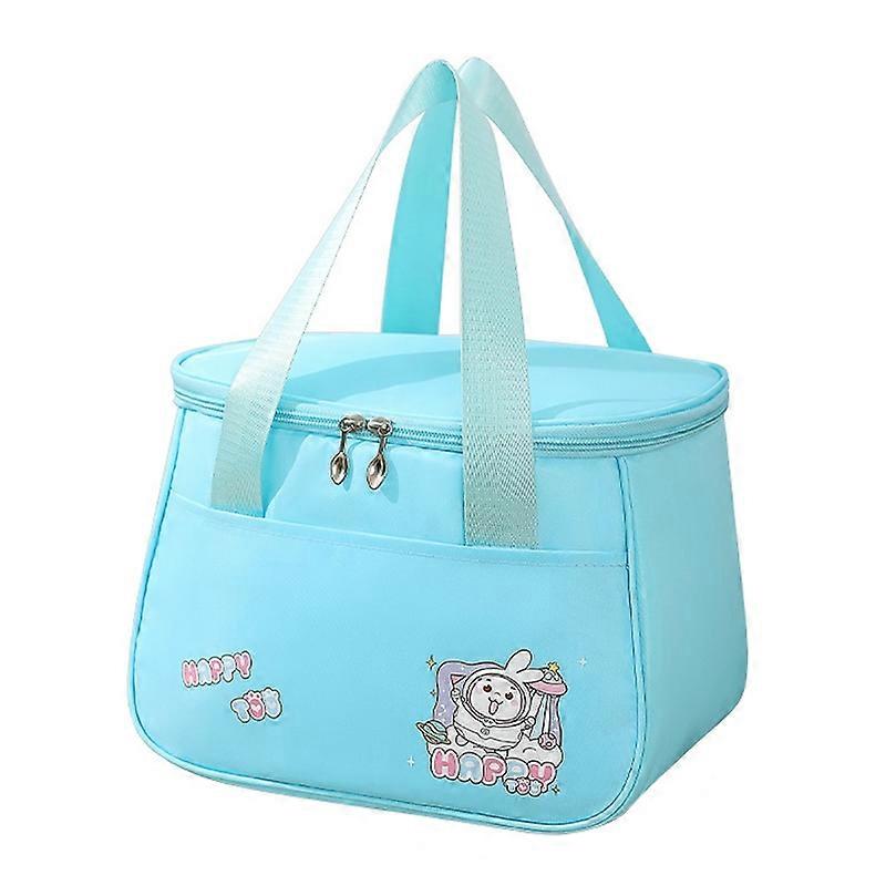 Portable Handheld Insulated Lunch Pack Outdoor Picnic Thicked Bento Bag