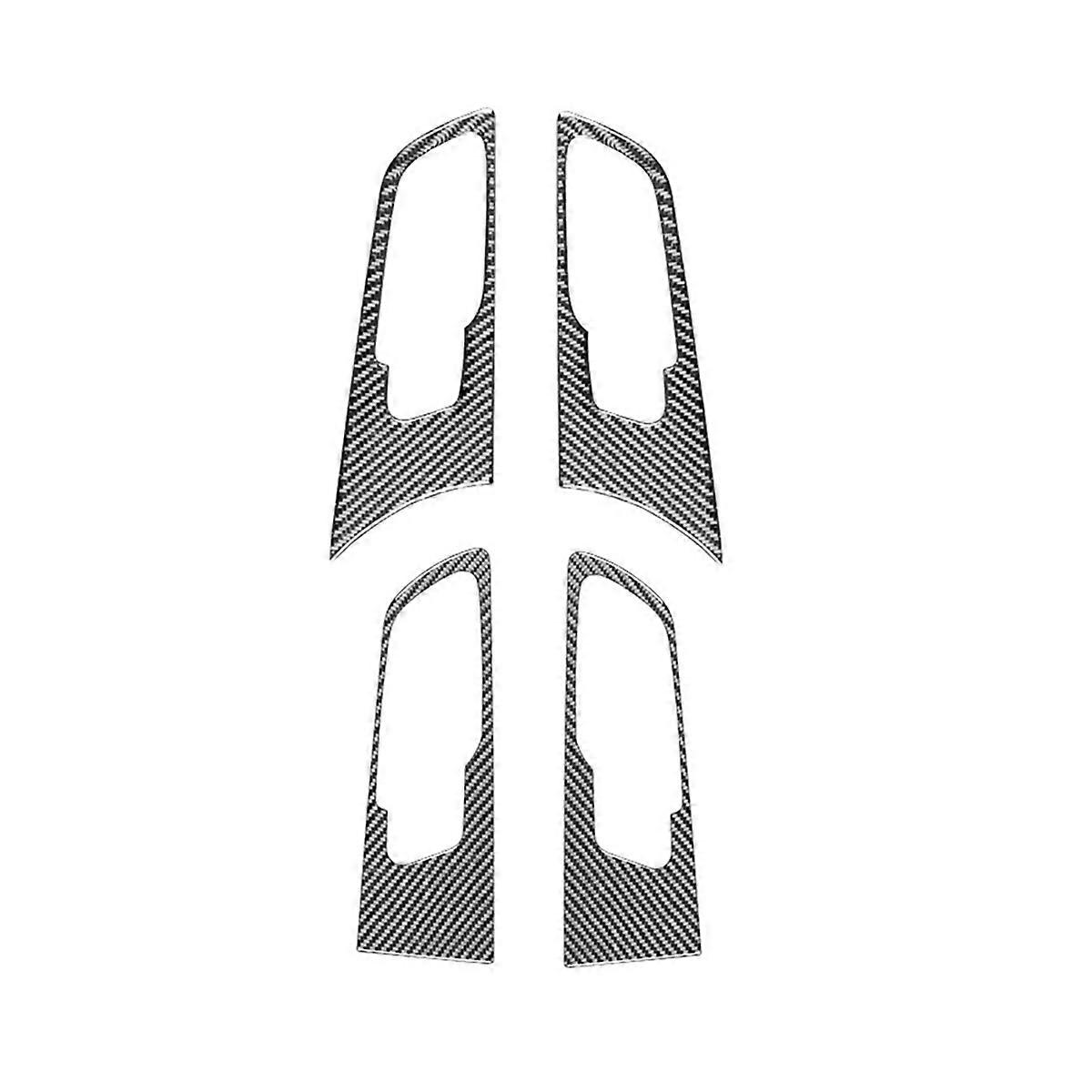For 2019-22 Carbon Fiber Door Handle Panel Cover