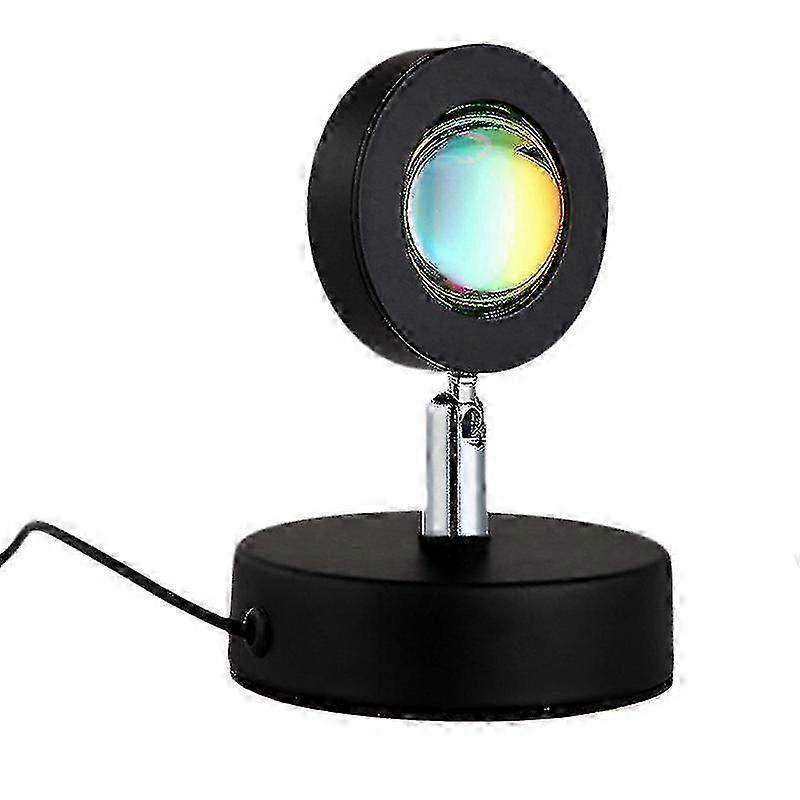Sun Projection Led Lamp,usb Night Light Compatible With Room Studio Decor