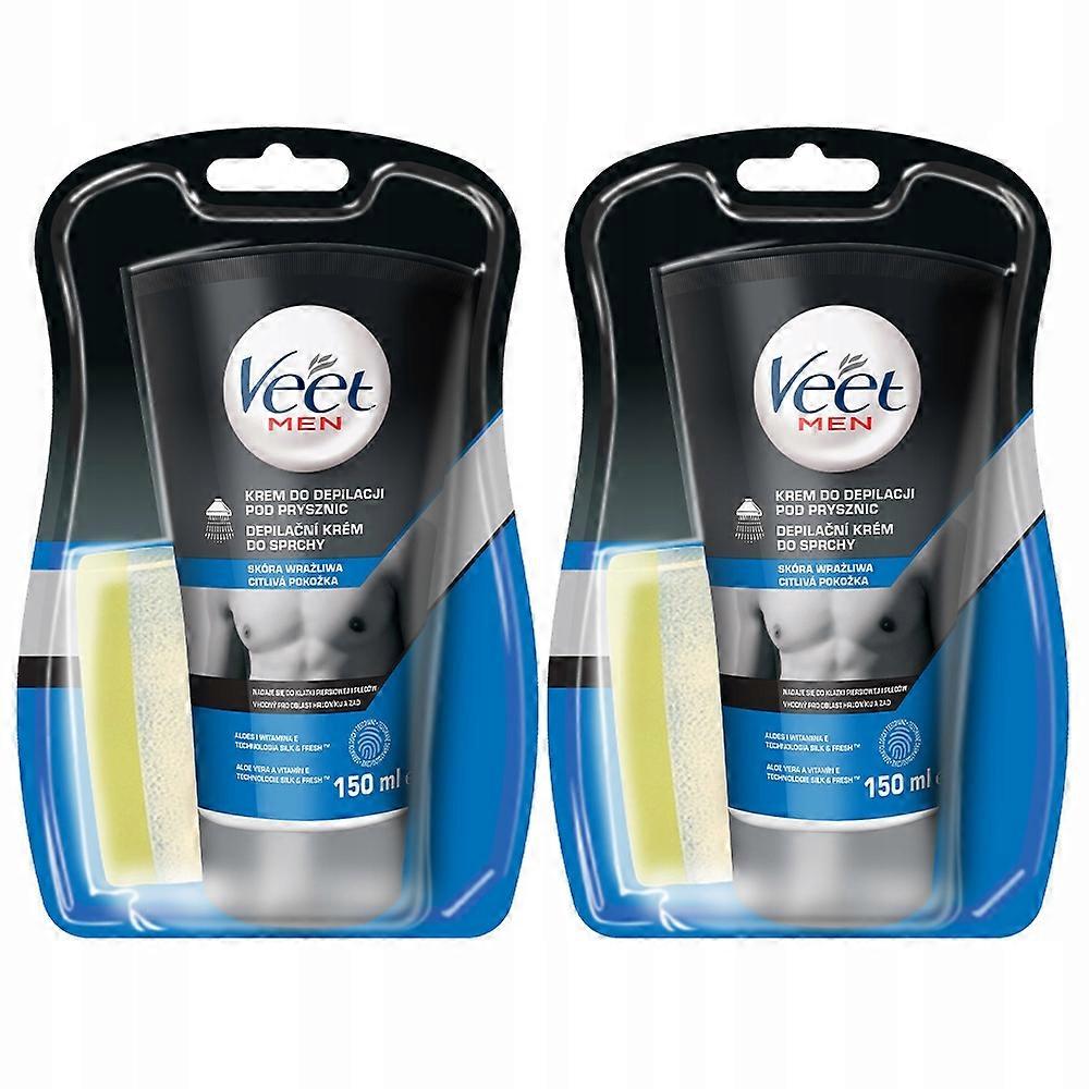 Veet Men Crema Depilatoria Corporal Para Ducha 150ml