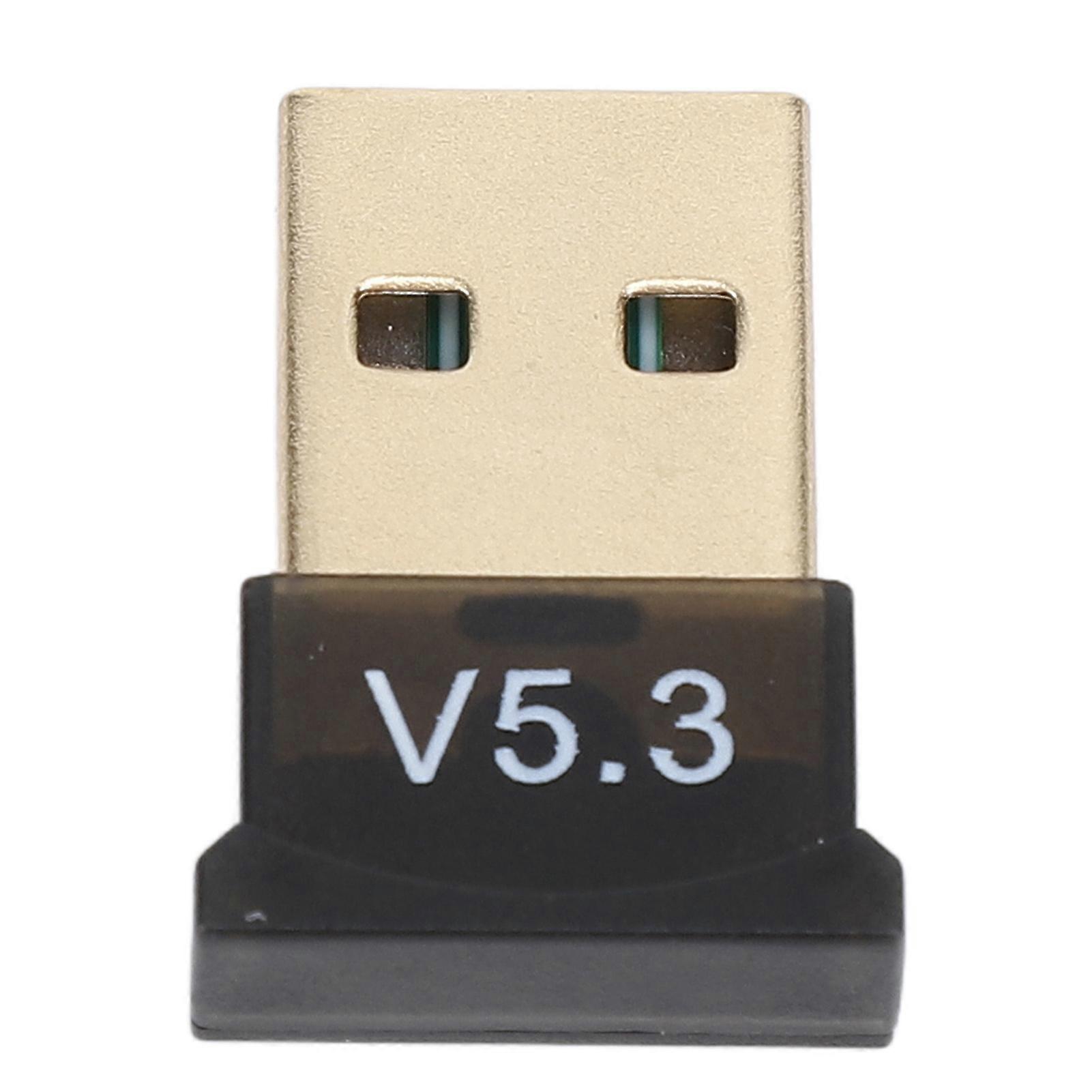 BT 5.3 Adapter USB Interface Adapter for ble and Data Transfer 10 Meter Wireless Range