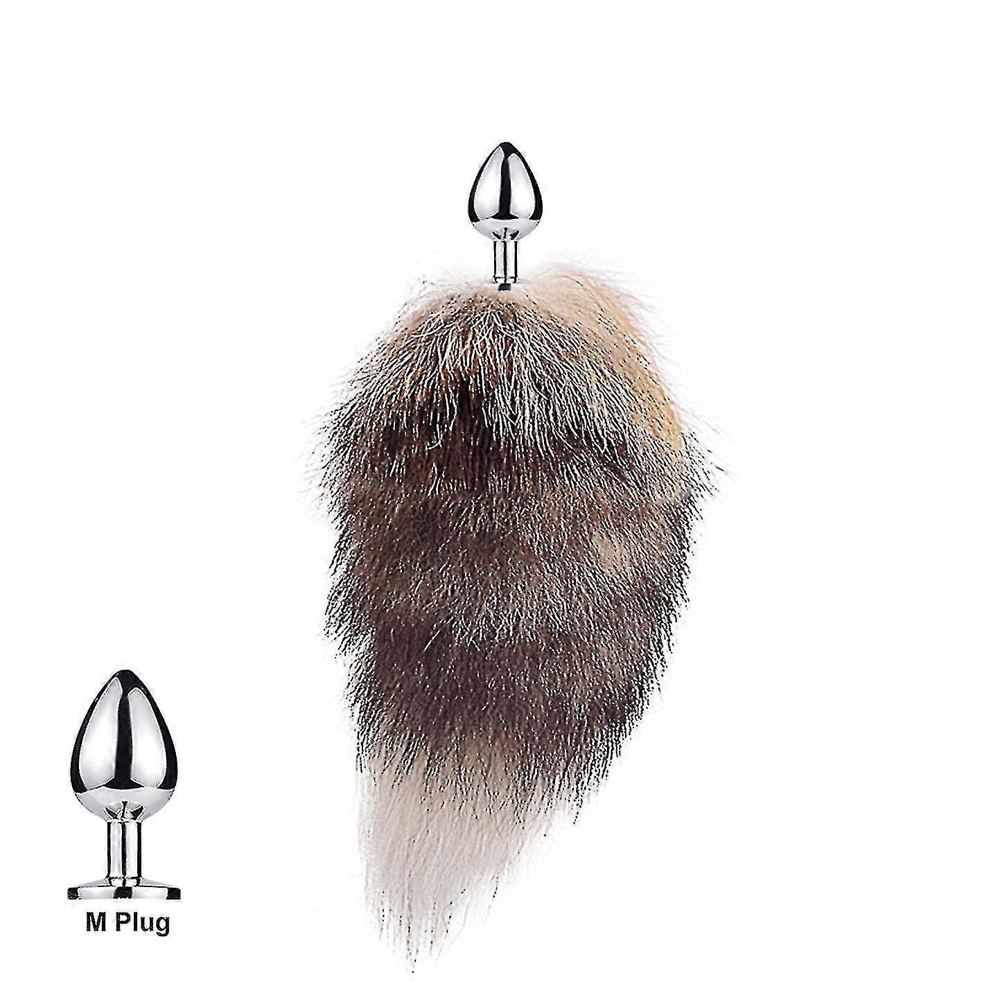 Queue Plug-in Fox Tail Cat Petits accessoires Cheveux Vrais Petite Queue Détachable Chien Jouant Sp