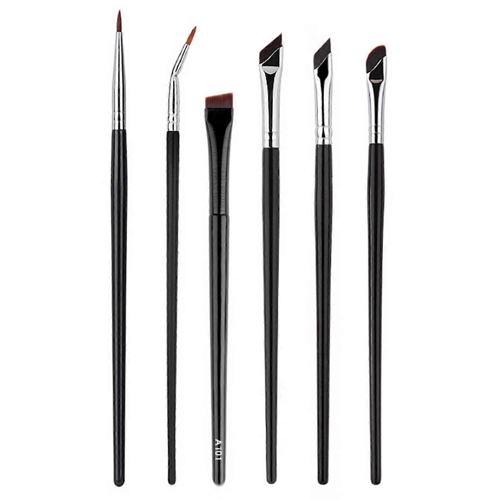 Angled  Brush Set Super Precision Eyeshadow Makeup Brushes