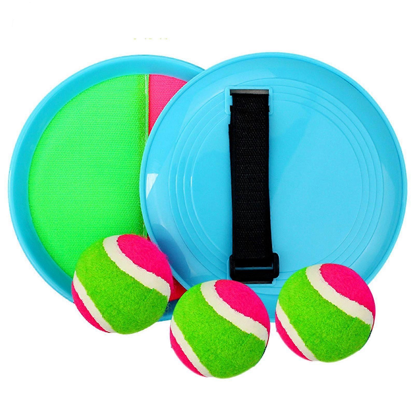 Sticky Target Ball Toy Set Interactive Enhance Hand-Eye Coordination Active Play Sticky Ball Toy for Kids well