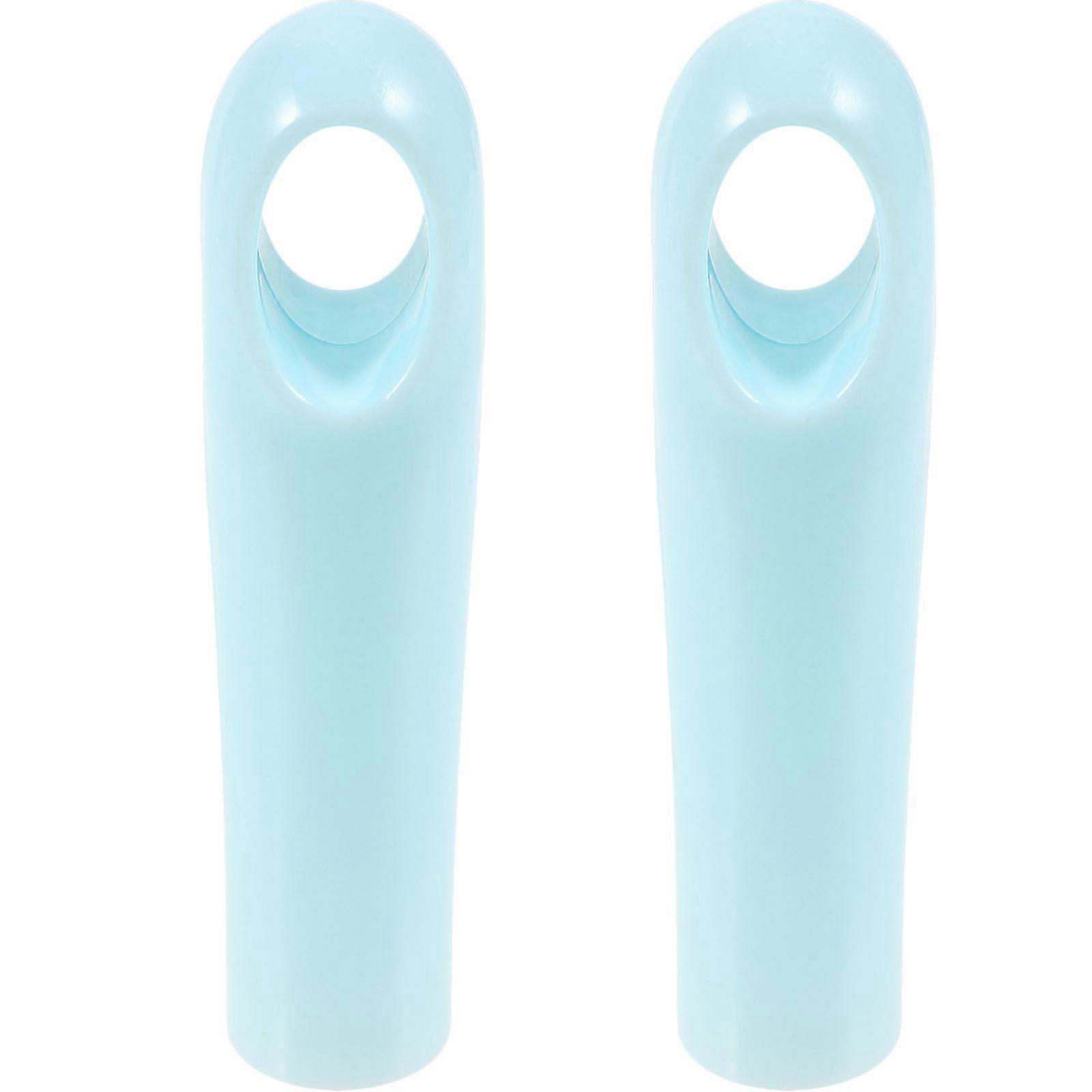 2Pcs Broom Handle End Caps Broom Rod Handle Grip Sweeping Broom Gripping Handle Replacement