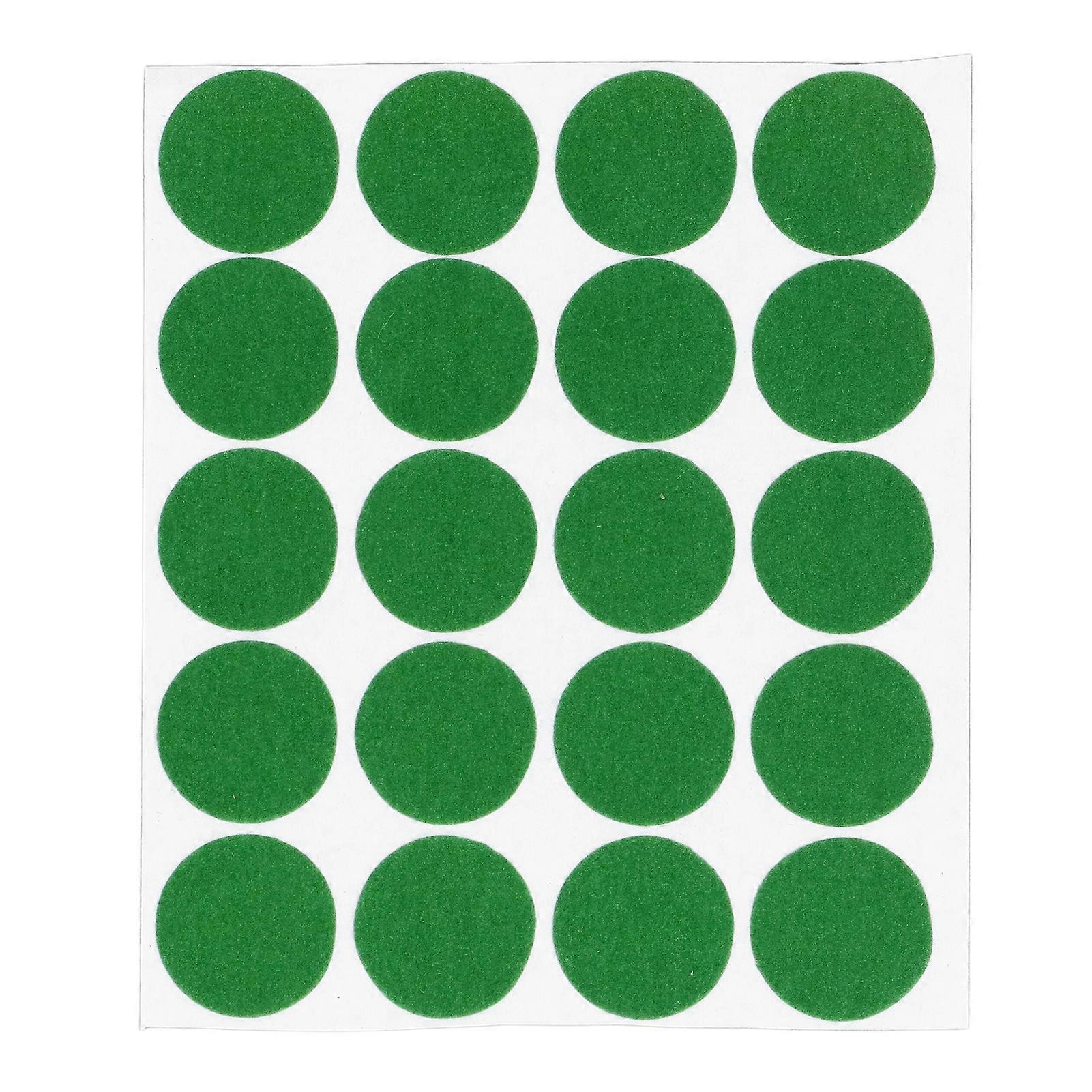 Billiard Patch Sticker 1 Sheet of 20pcs Fade Proof Strong Adhesion Pool Cloth Repair Sticker Patch for Mending Accessory