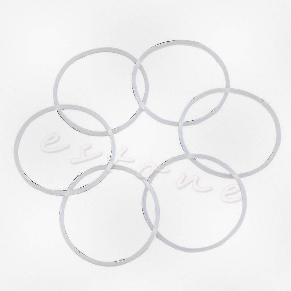 6-Pack Replacement Rubber Seal Rings for Blender Flat/Cross Blades