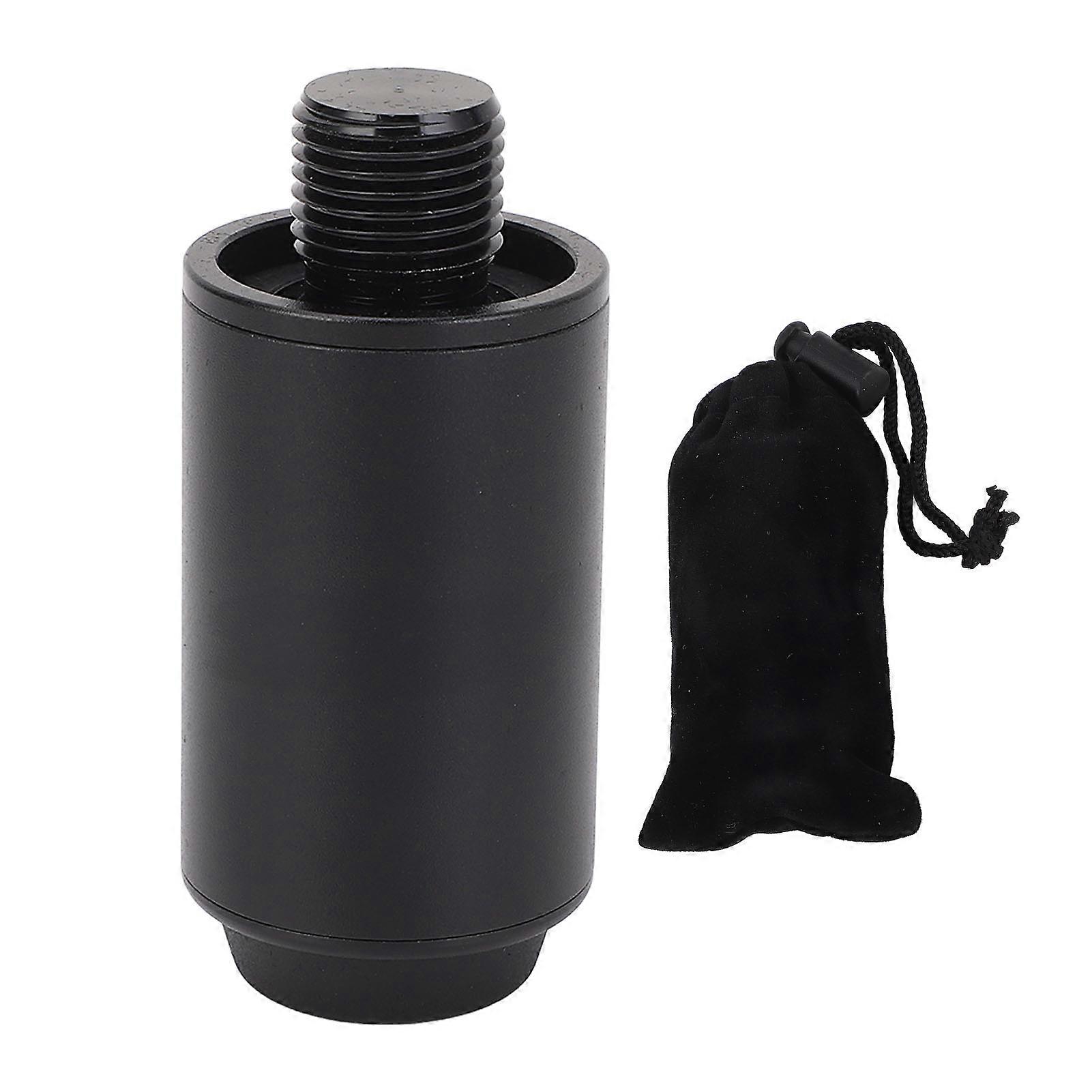 2 Inch Pool Cue Extension with Rubber Bumper Aluminium Easy To Install Pool Cue Extender for Predator Cues