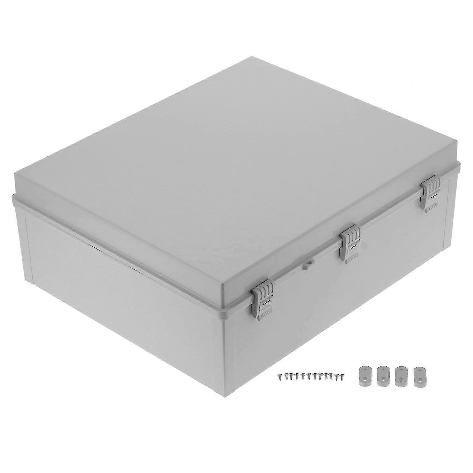 Waterproof Enclosure Case Durable Abs Outdoors Electrical Gray Project Box 600x500x220mm
