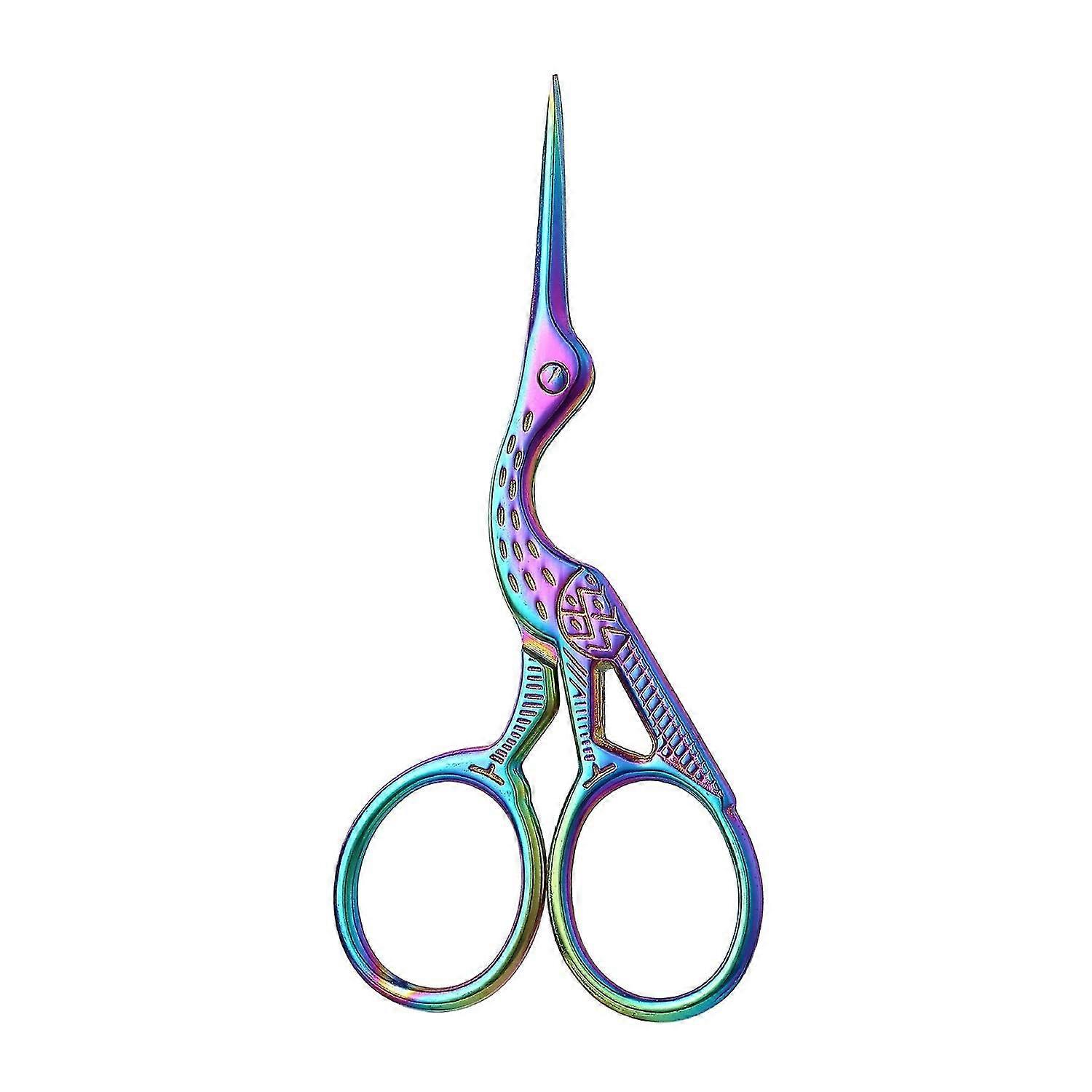 Sewing Shear High Durability Polish Surface Grip Comfortable Bright Color Wide Application Labor-sav