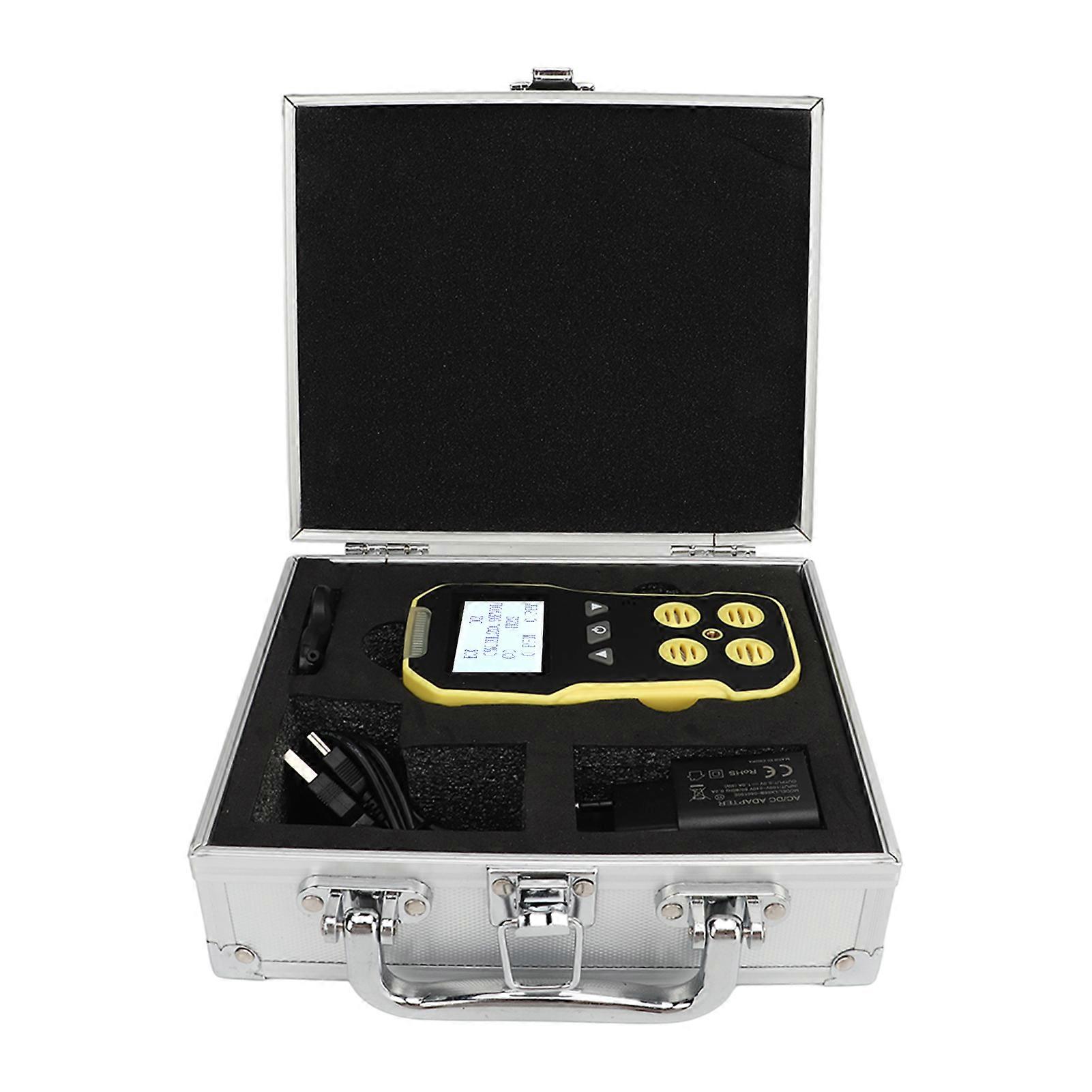 Gas Monitor ABS Portable Multi Gas Meter Tester Combustible Gas Detector for CO H2S O2