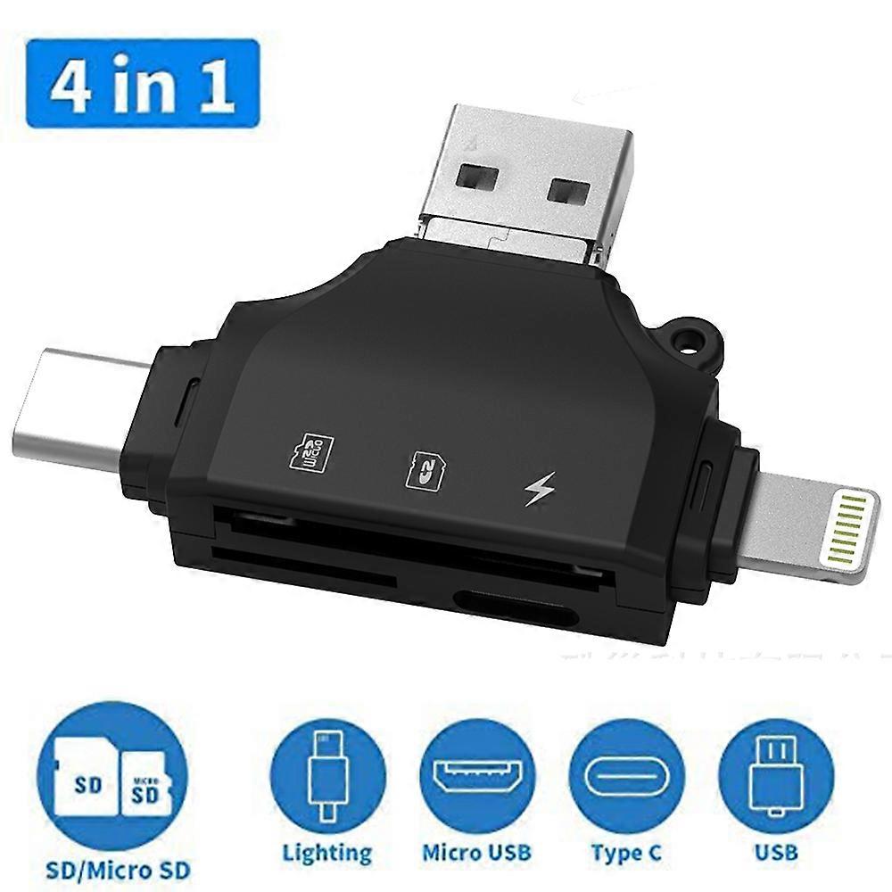 4In1 Card Reader - Black|Card Reader
