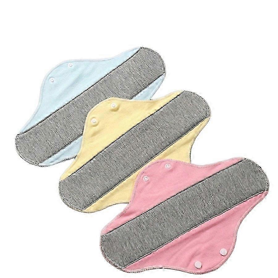 3pcs רפידות אופנתיות לבריחת שתן גרפן רחיץ ועמיד לדליפה - הגנה מתקדמת אספטית תחת