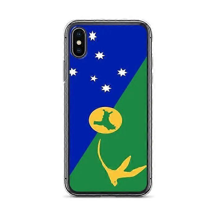 Phone Case - PIXELFORMA - iPhone XS - Flexible - Durable - Christmas Island Flag