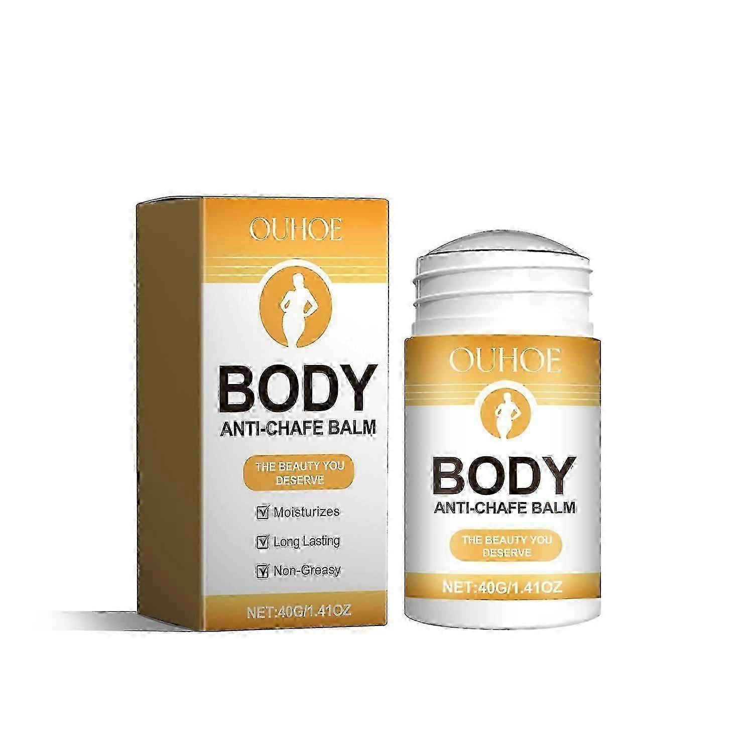 OUHOEボディアンチチャフバーム、スキンジェントルモイスチャライジングモイスチャライジングアンチクラックフリクションボディ