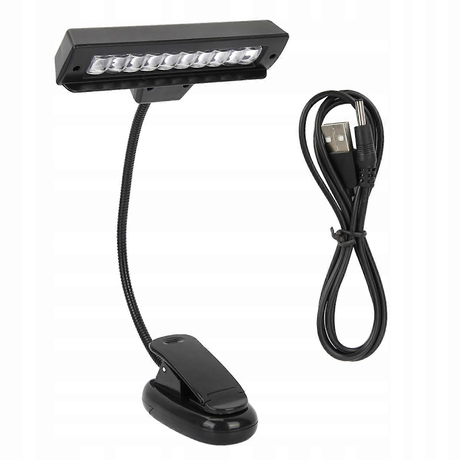 Lamp With Clip 10 Led Reading Notes Clip
