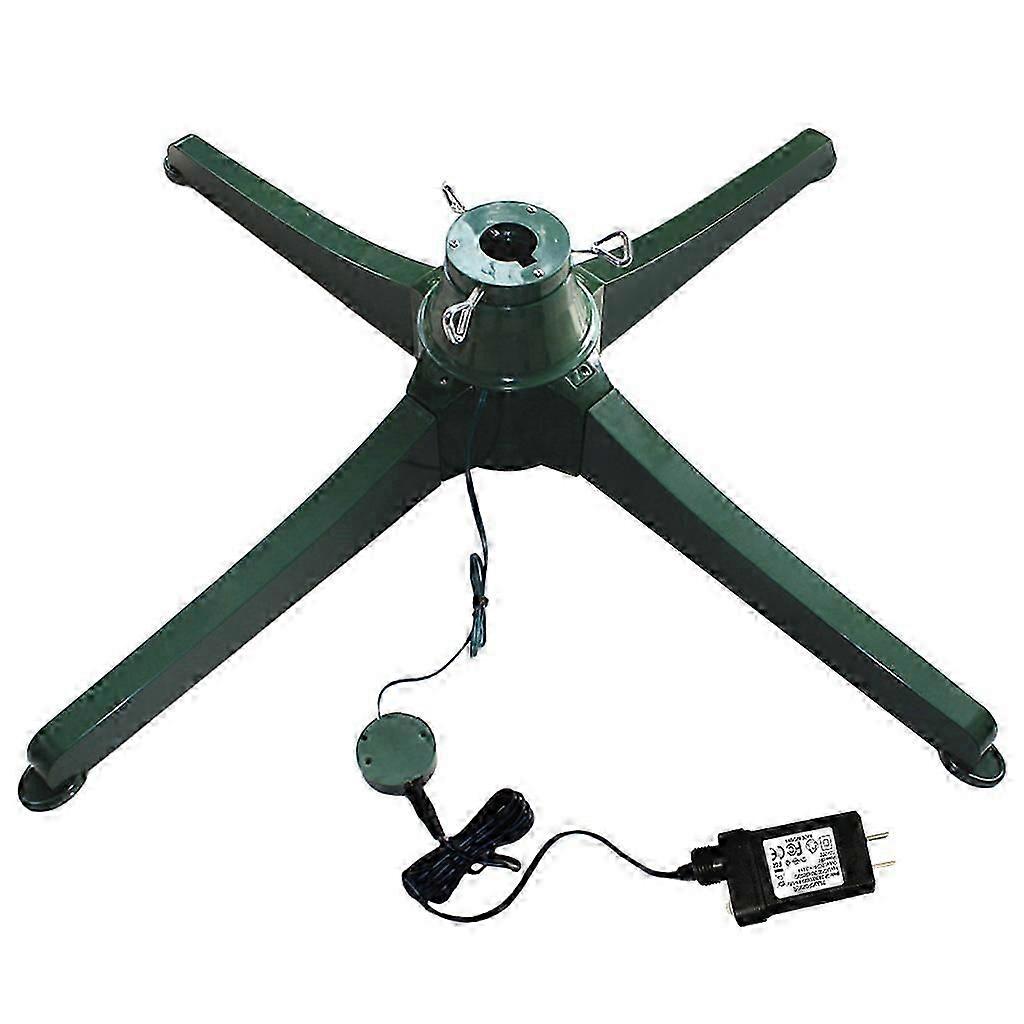 Rotating Christmas Tree Stand Artificial Trees Base Bracket Bottom Holder Electric Rotating Indoor Outdoor Home Items