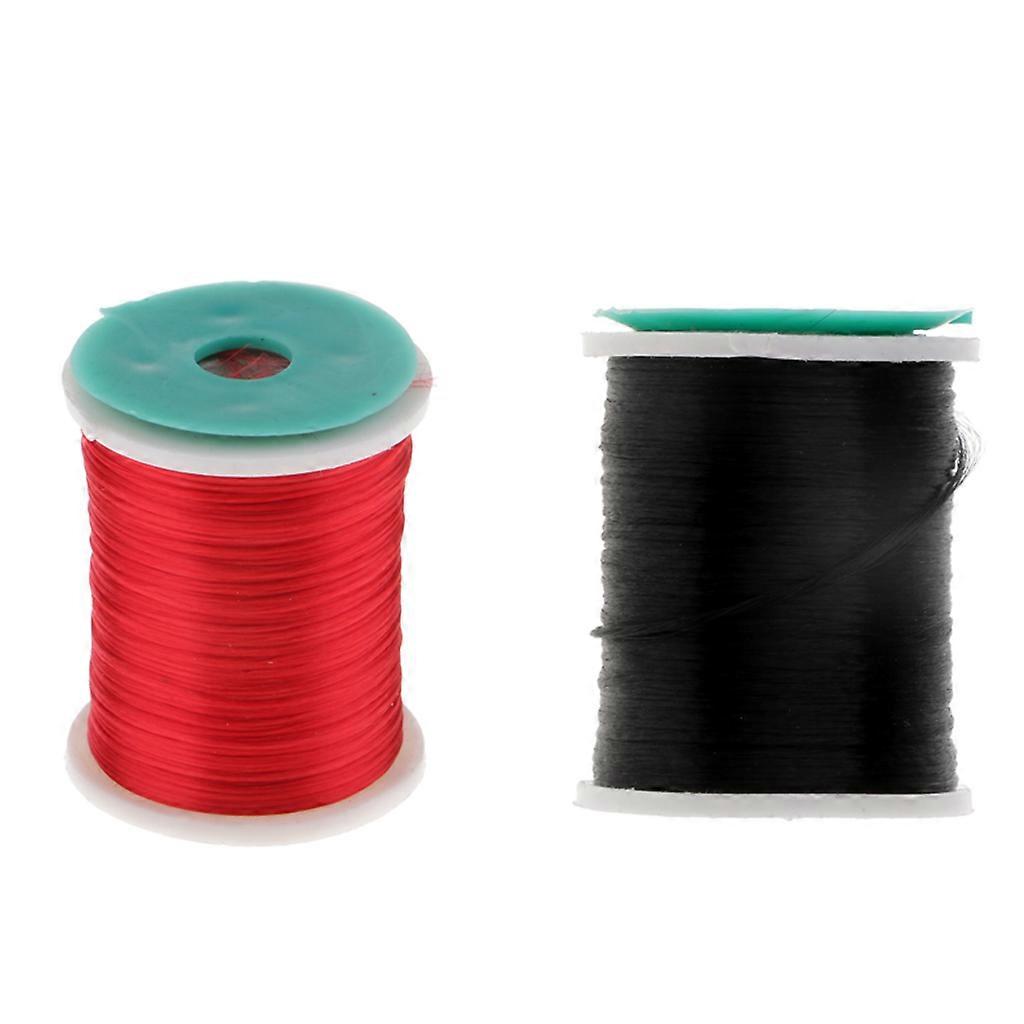 2 Pcs Tinsel Threads 250 Tying Threads Material