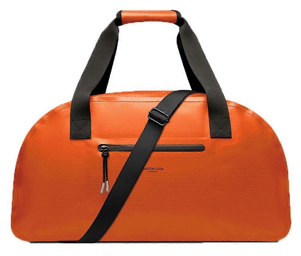 Gaston Luga Lightweight DuoSeal Duffel Bag - Orange Flame