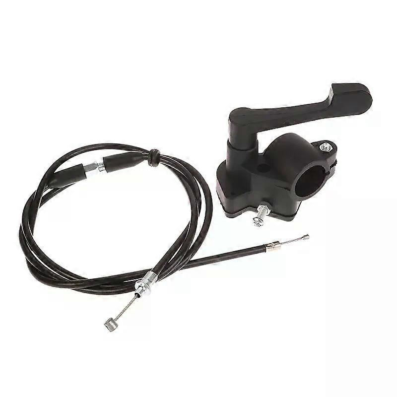 1set ATV Quad Throttle Lever Thumb Control Assembly With Accelerator Cable And Grips Suitable for 50-250cc