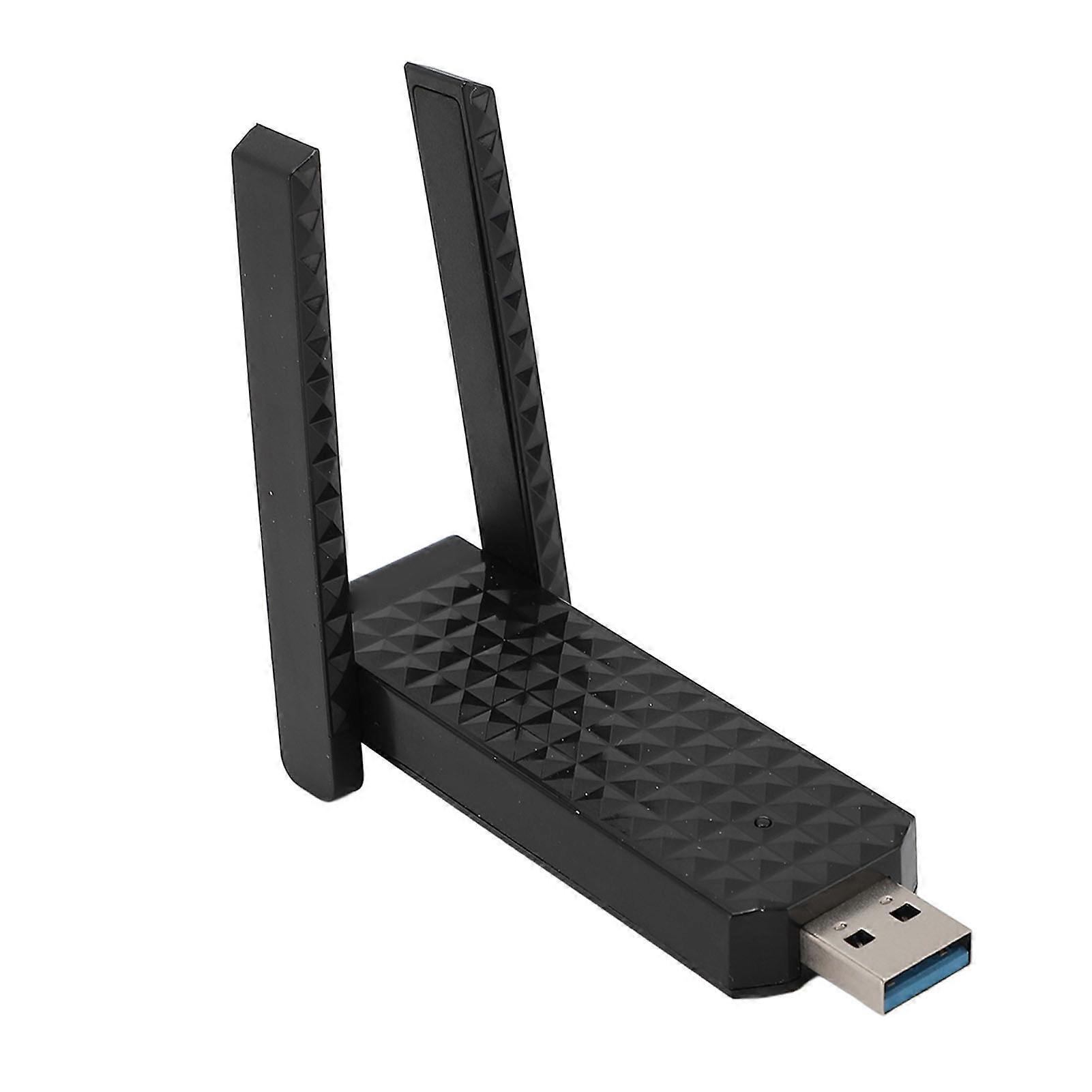 USB 3.0 WiFi Adapter WiFi6E AX3000M 802.11AX 6GHz 5GHz 2.4GHz Stable Connection Wireless Network Adapter for Wins 11 10 Desktop PC