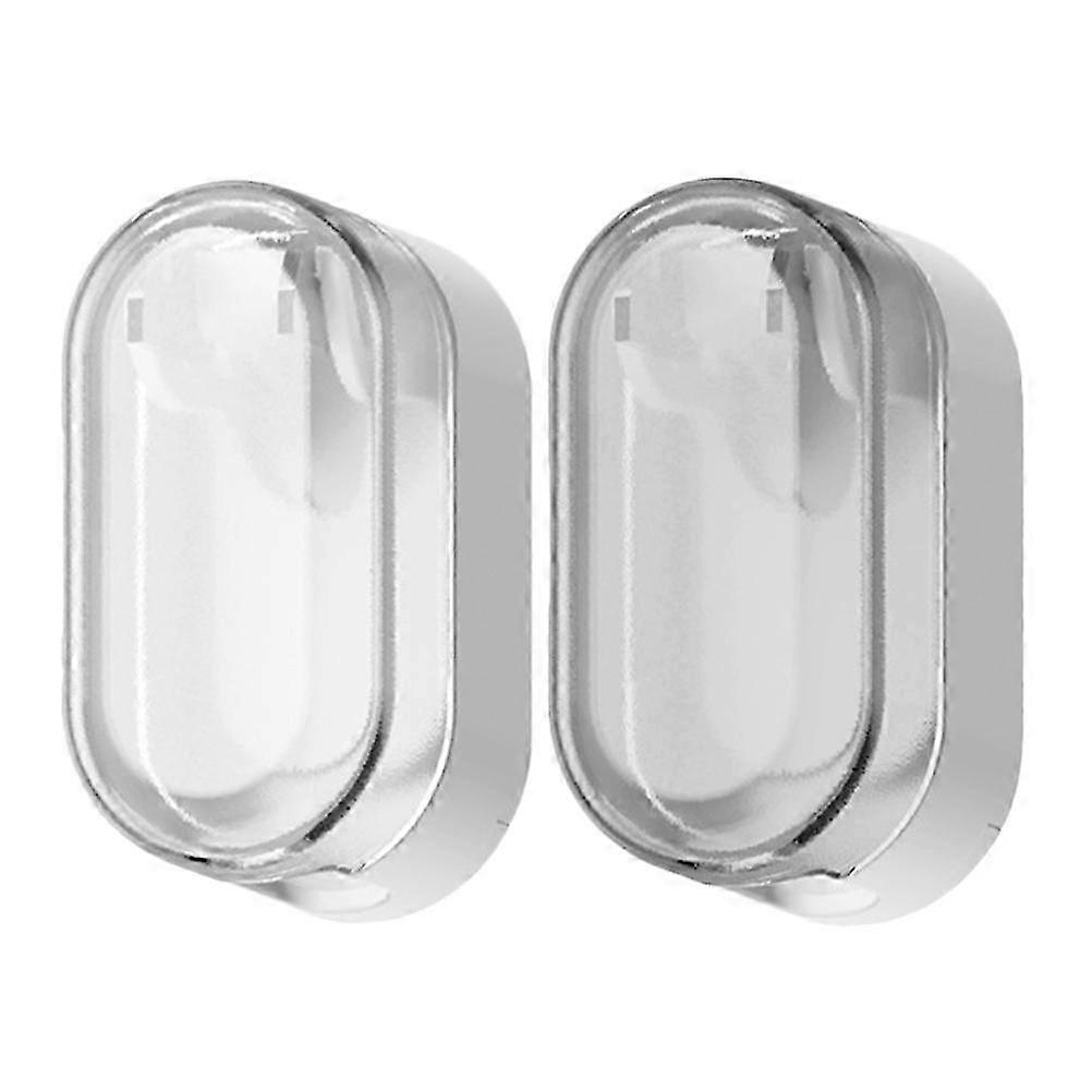 2pcs Toothbrush Holders Bathroom Wall Toothbrush Holders Toothbrush Wall Mounted Rack