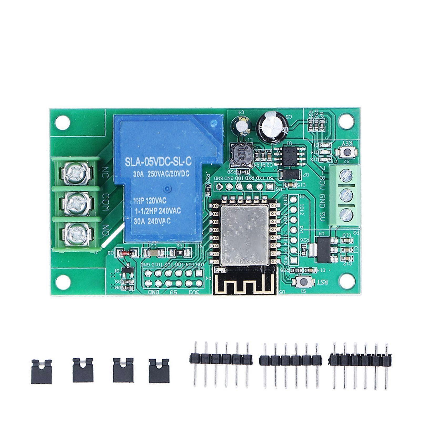 Módulo ESP-12F WIFI de alta qualidade 30A módulo de canal único de relé