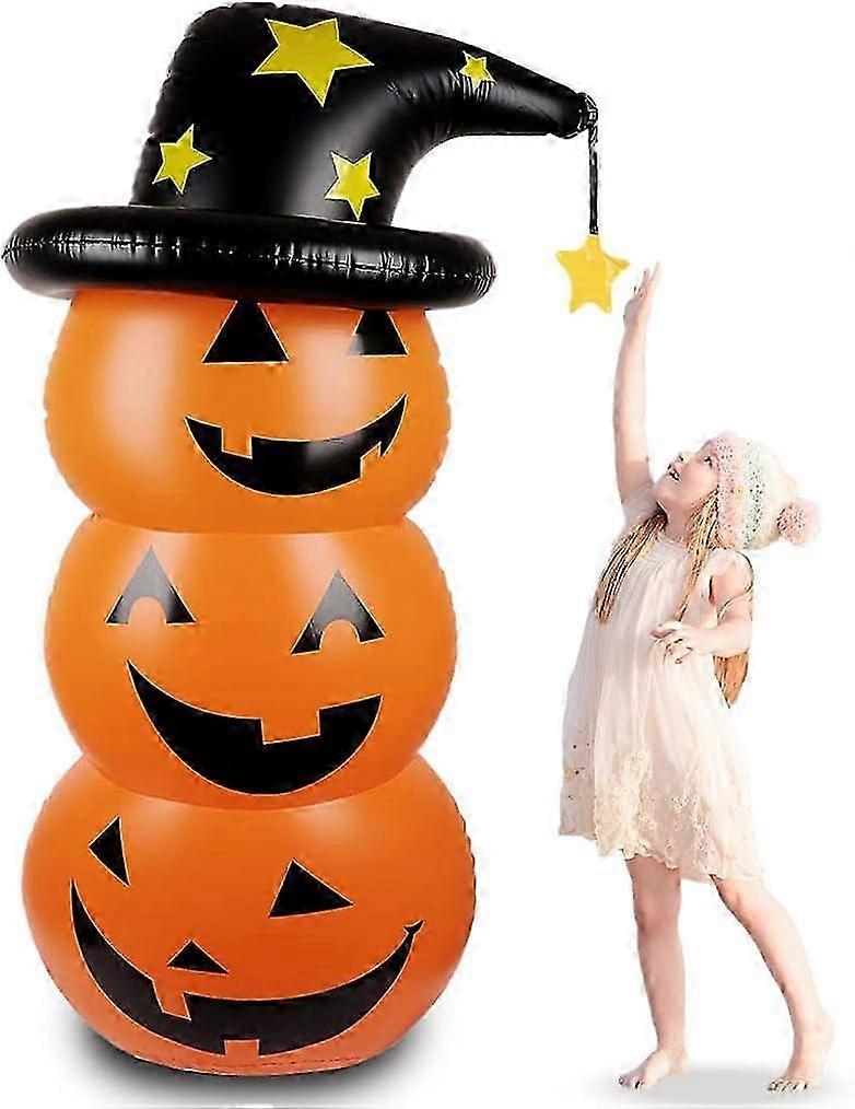 ハロウィーンのカボチャインフレータブルカップ - パーティーの装飾と風船
