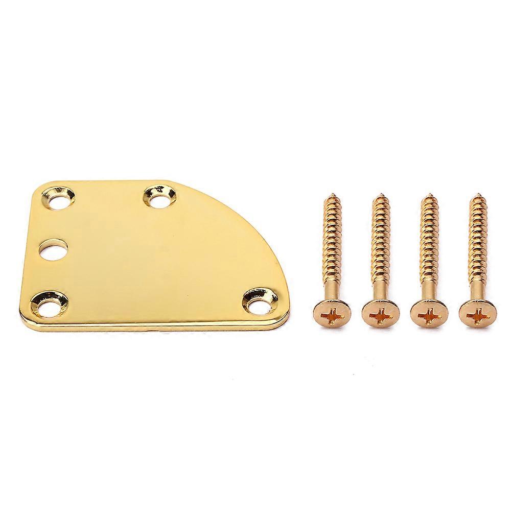 Electric Guitar Connecting Plate with Reinforcement, Travel Friendly