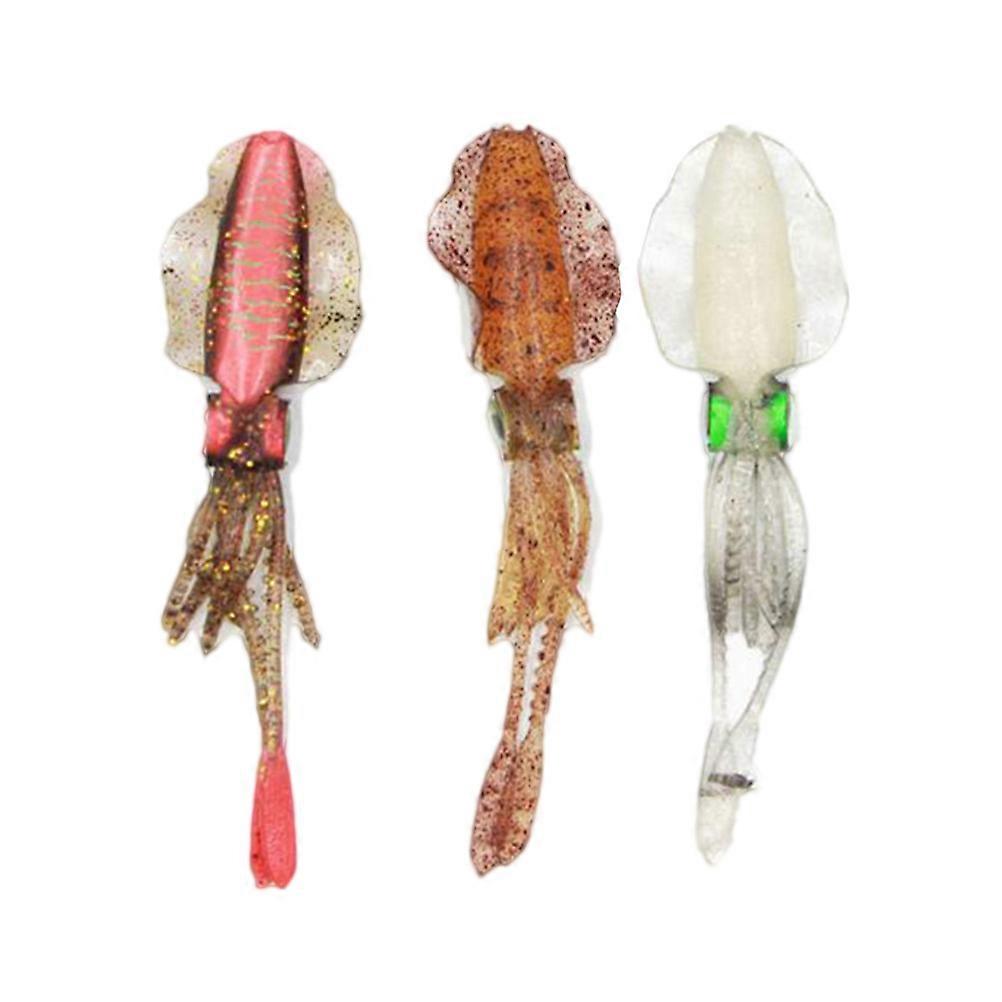 Highly Realistic Plastic Squids for Modern Fishing Gear