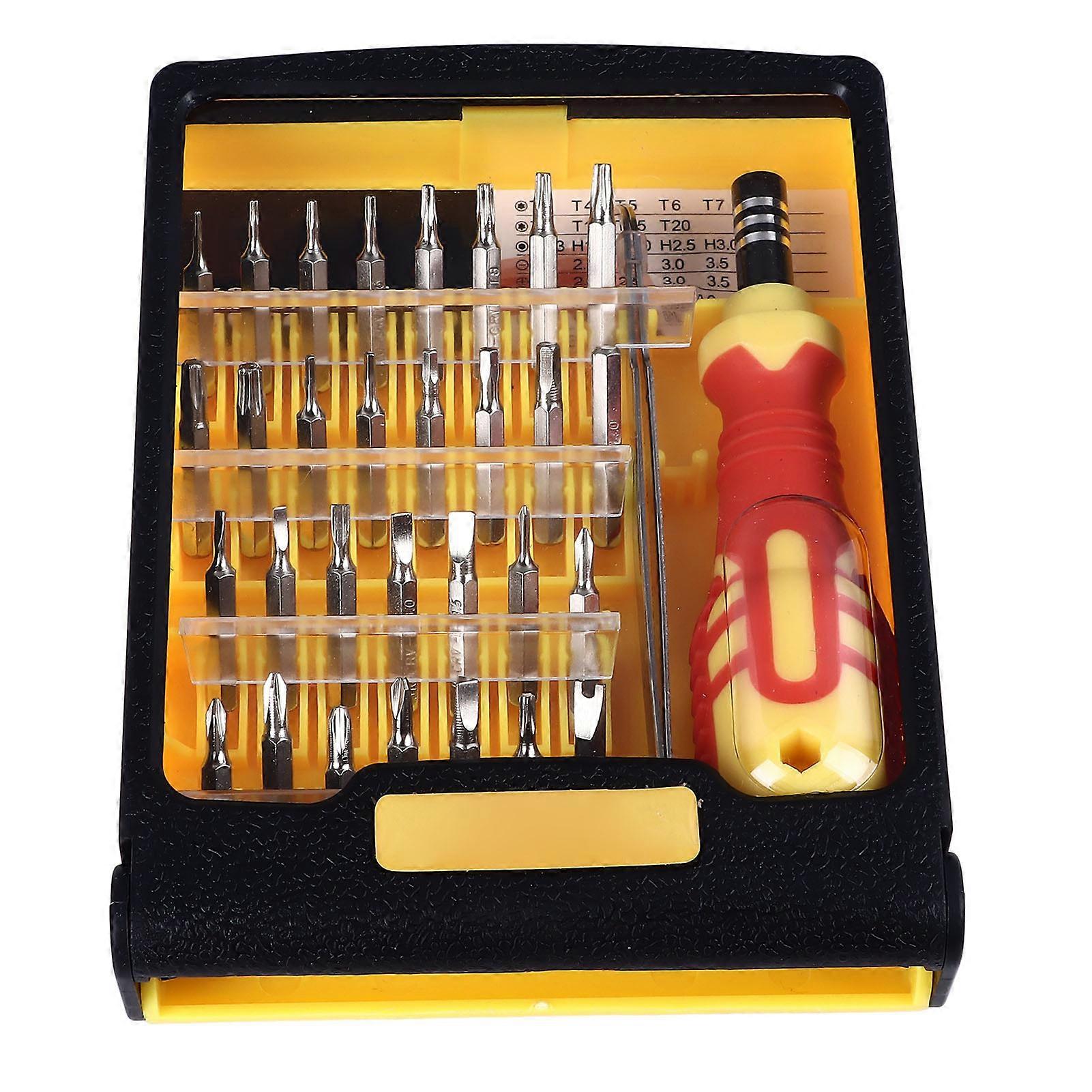 Multifunction Screwdriver Set with CR V Steel Bits for Phone, Laptop & Computer Repair