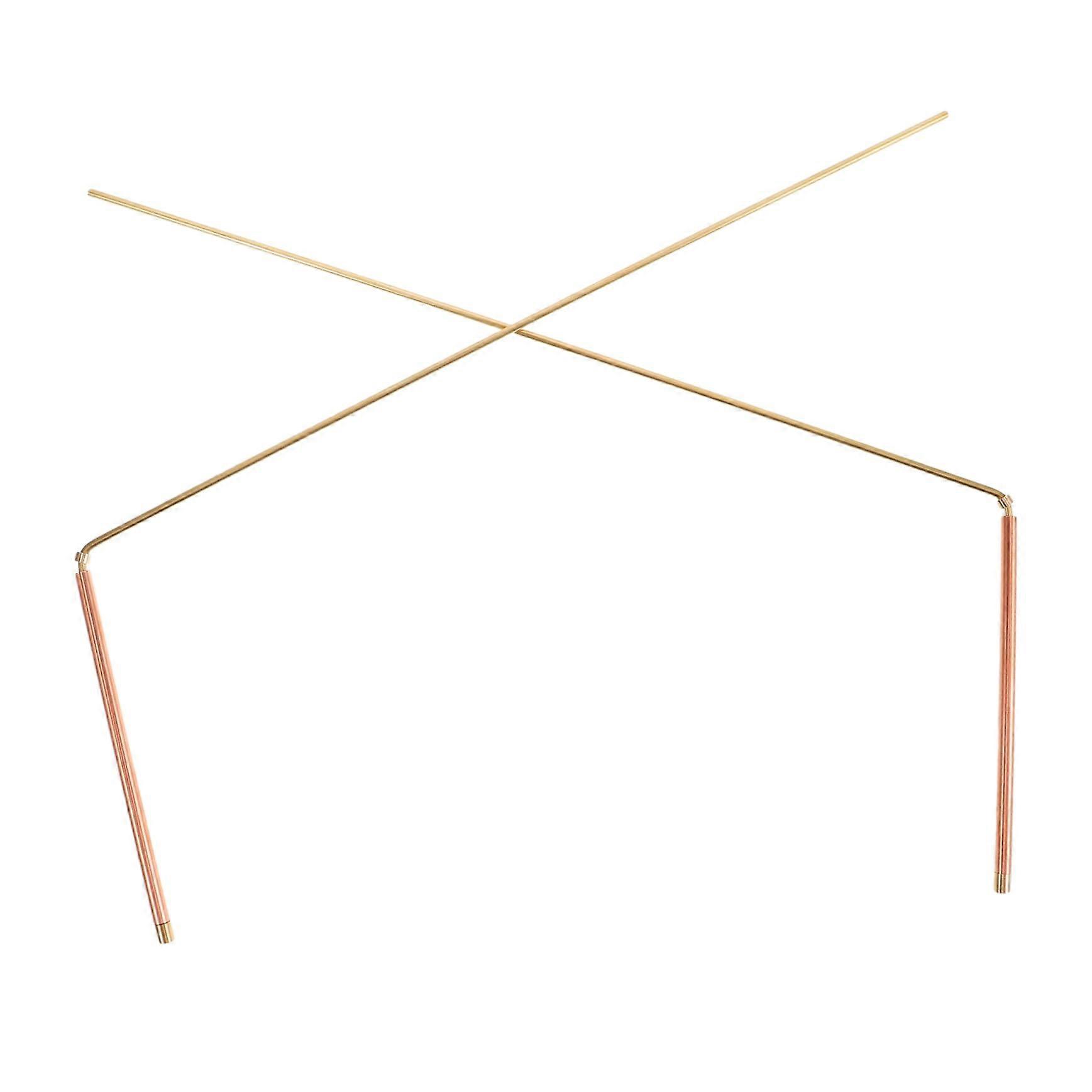 2 pieces copper dowsing rods for buried objects diving accessories