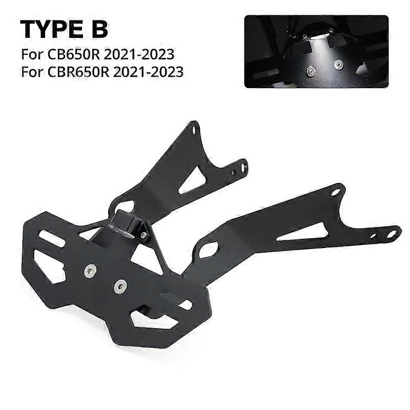 For HONDA CB650R CBR650R Motorcycle License Plate Holder Tail Tidy Rear Fender Eliminator LED Light CB CBR 650R 2019-2013Motor Vehicle Frame & Body Pa