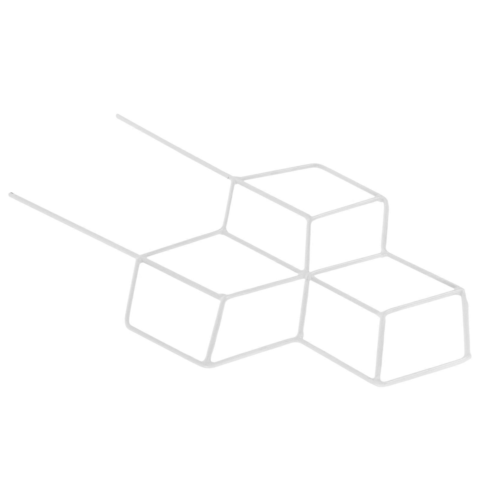 تعريشة حديقة داخلية لتسلق النباتات هيكل قوي للنباتات دعم التسلق 30x20 سم أبيض 1 عبوة