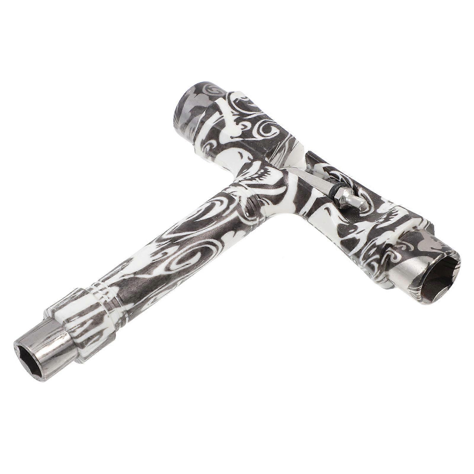 Portable T Tool Skateboard Accessories Nylon Construction Kingpin Nut Adjustment Skateboarding 1Pack