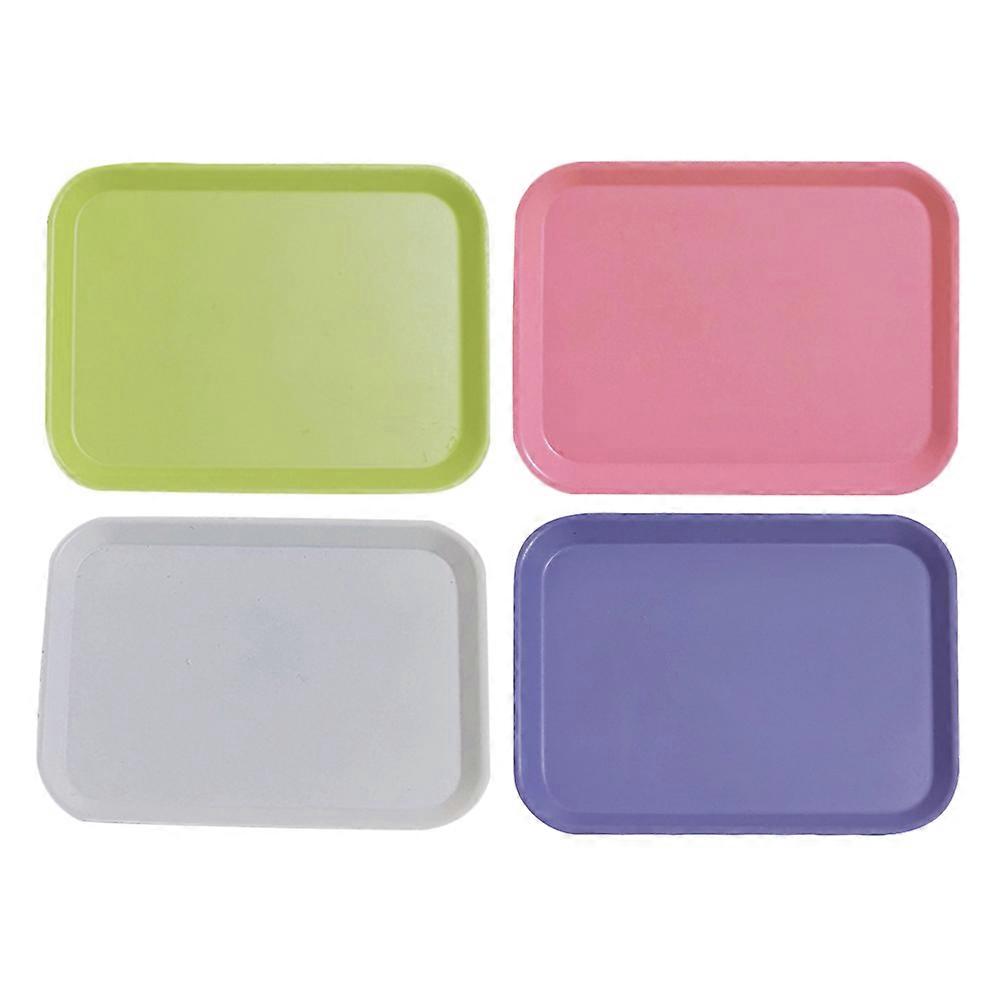 Mini Dollhouse Accessories Nordic Style Round Miniature Plate Decorative Indoor Display