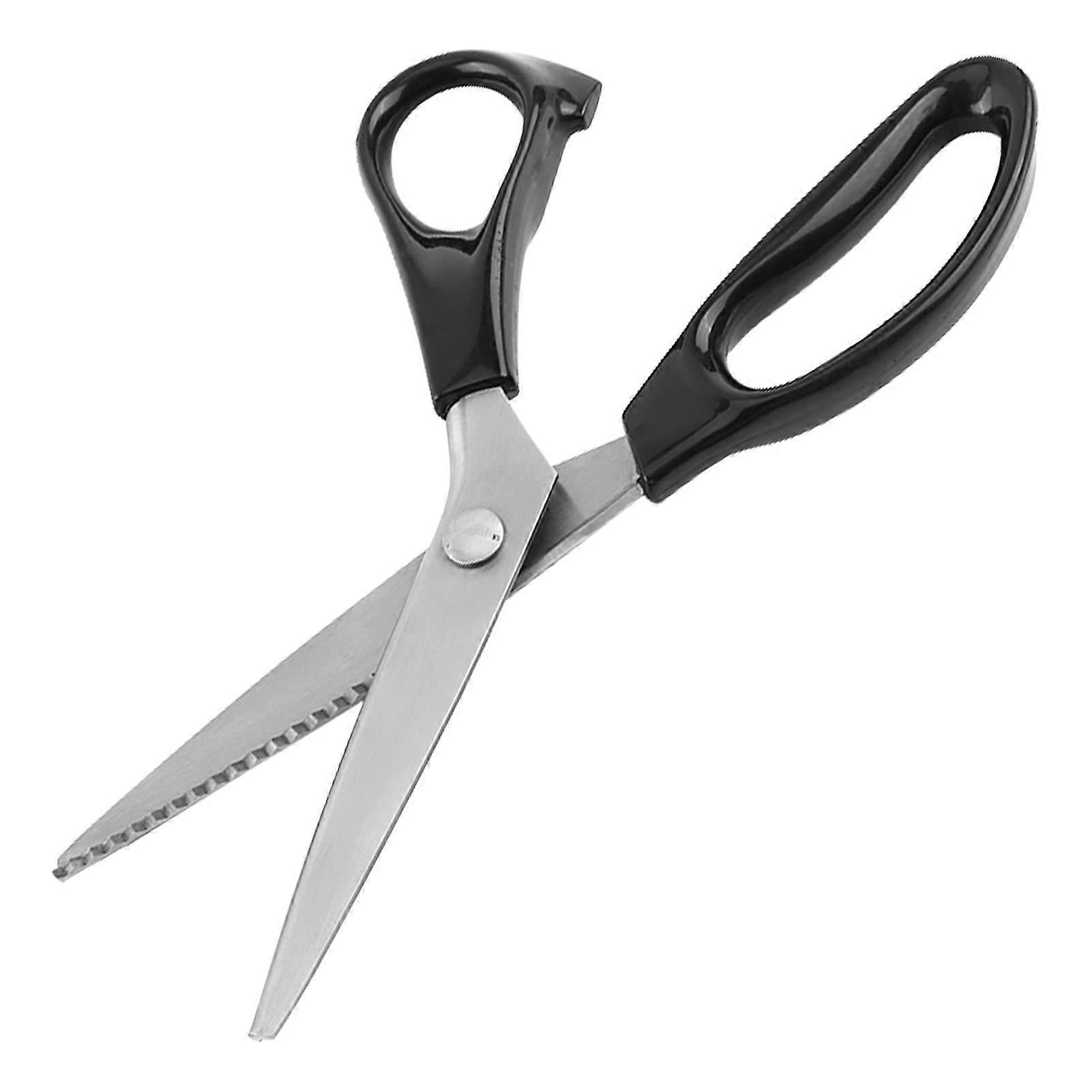 Fabric Decorative Triangle Edge Pinking Scissors Clipper for Tailoring Stainless Steel Blades 3 5 7 mm 23 cm (4 mm) 4mm