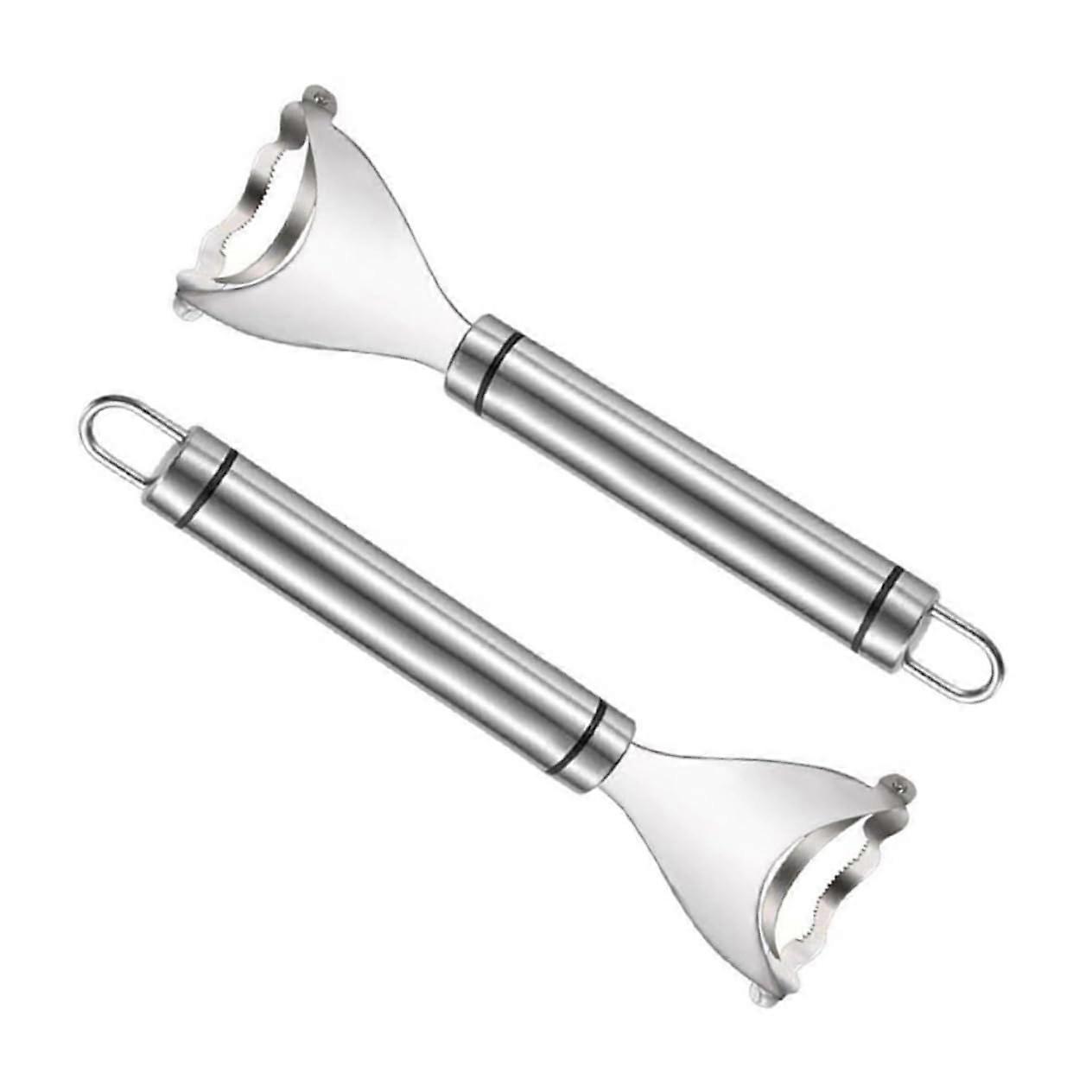Pack of 2 Corn Slicer Strips Commercial Corn Peeling Tool Peeling Corn Cob Removal Gobbler Remover Heavy Corn Cutter Corn Cob Peeler Cobs