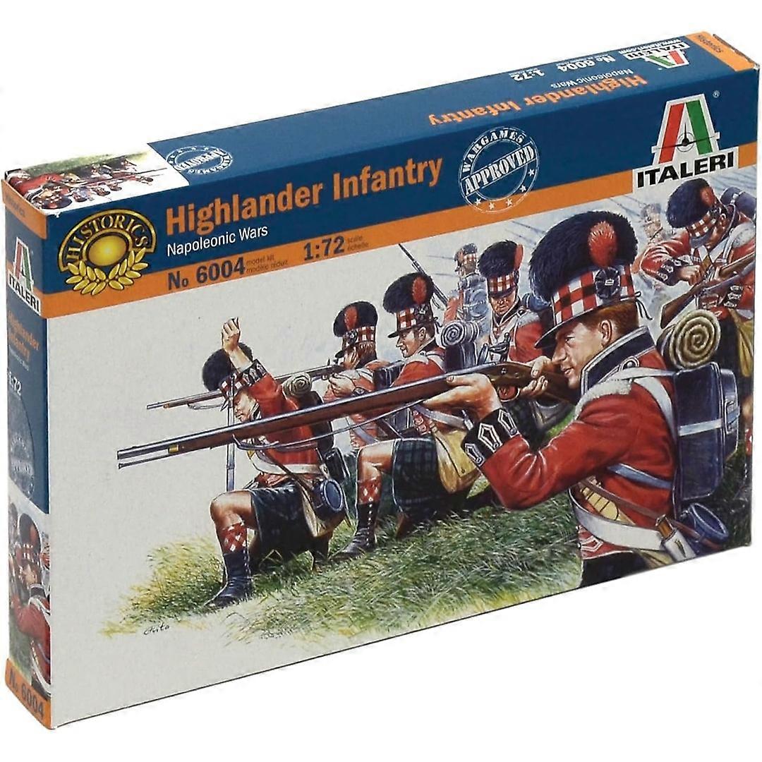 Italeri 6004 Highlander Infantry 1:72 Model Kit