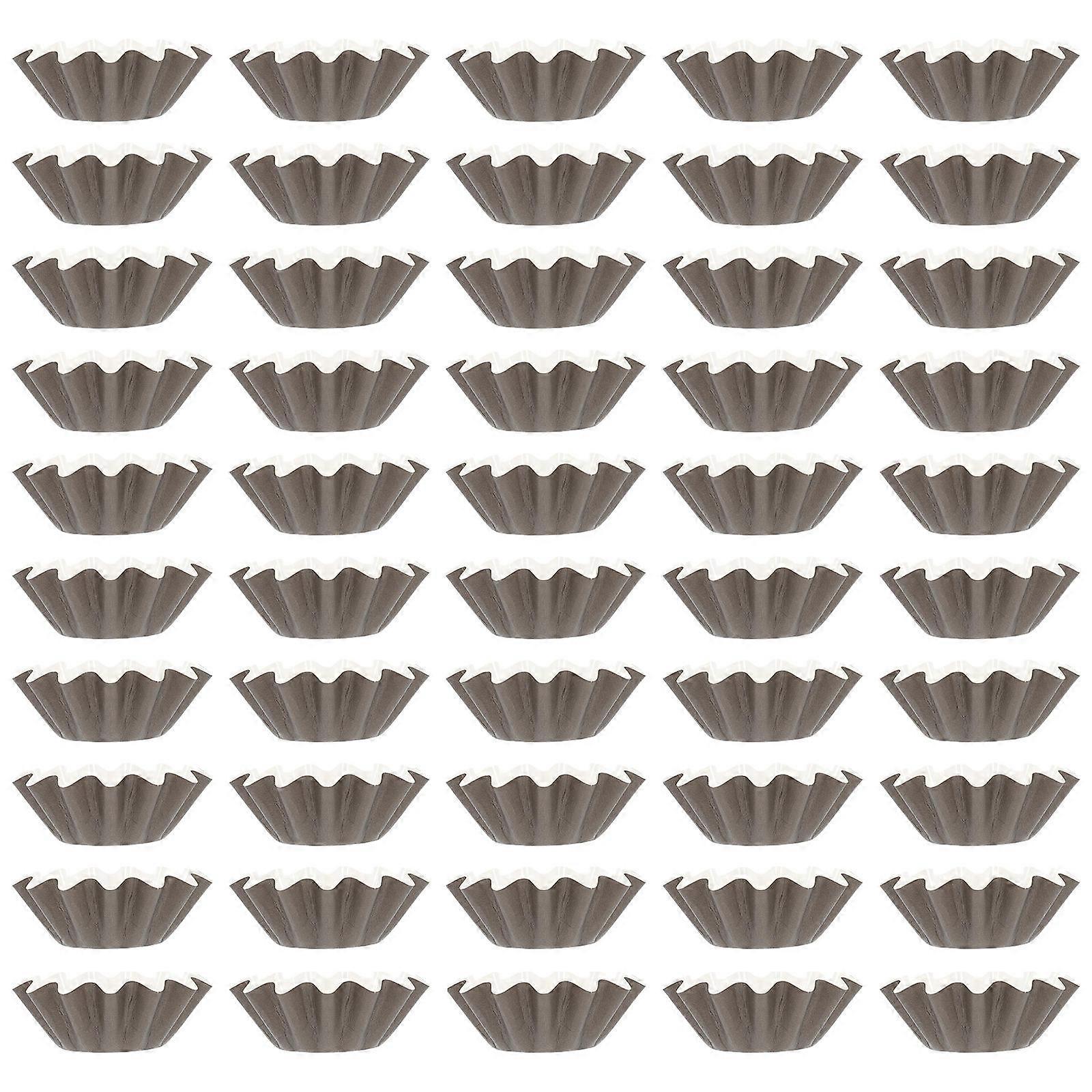 50pcs Leak Proof Candle Warmer Liners for High Temperature Wax Trays Compatible with Electric Wax Melters for Aromatherapy and DIY Candle Making