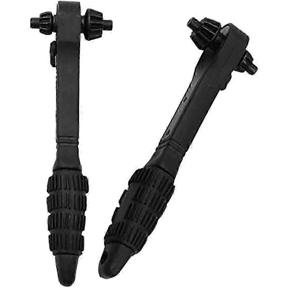 2Pcs Drill Chuck Key, 2 in 1 Drill Chuck Wrench Electric Drill Clamping Tool, Chuck Key for Drill P