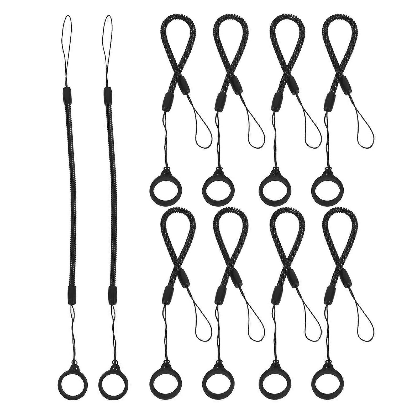 Stylus Lanyard Retractable Elastic Tether for Pens – Wrist Strap for Home Office Outdoor Use (10pcs)