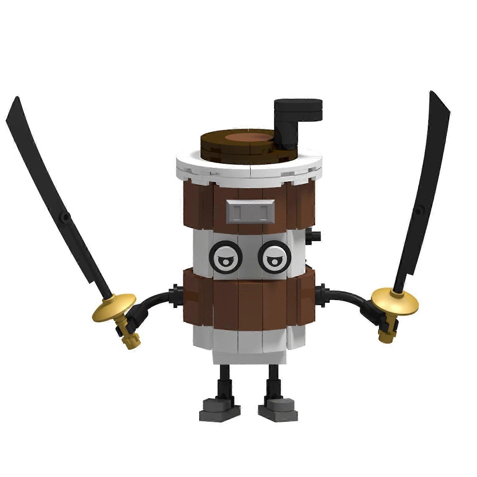 Italian Brainrot Tung Tung Tung Sahur Building Blocks Tralalero Tralala Action Toy Figures _29