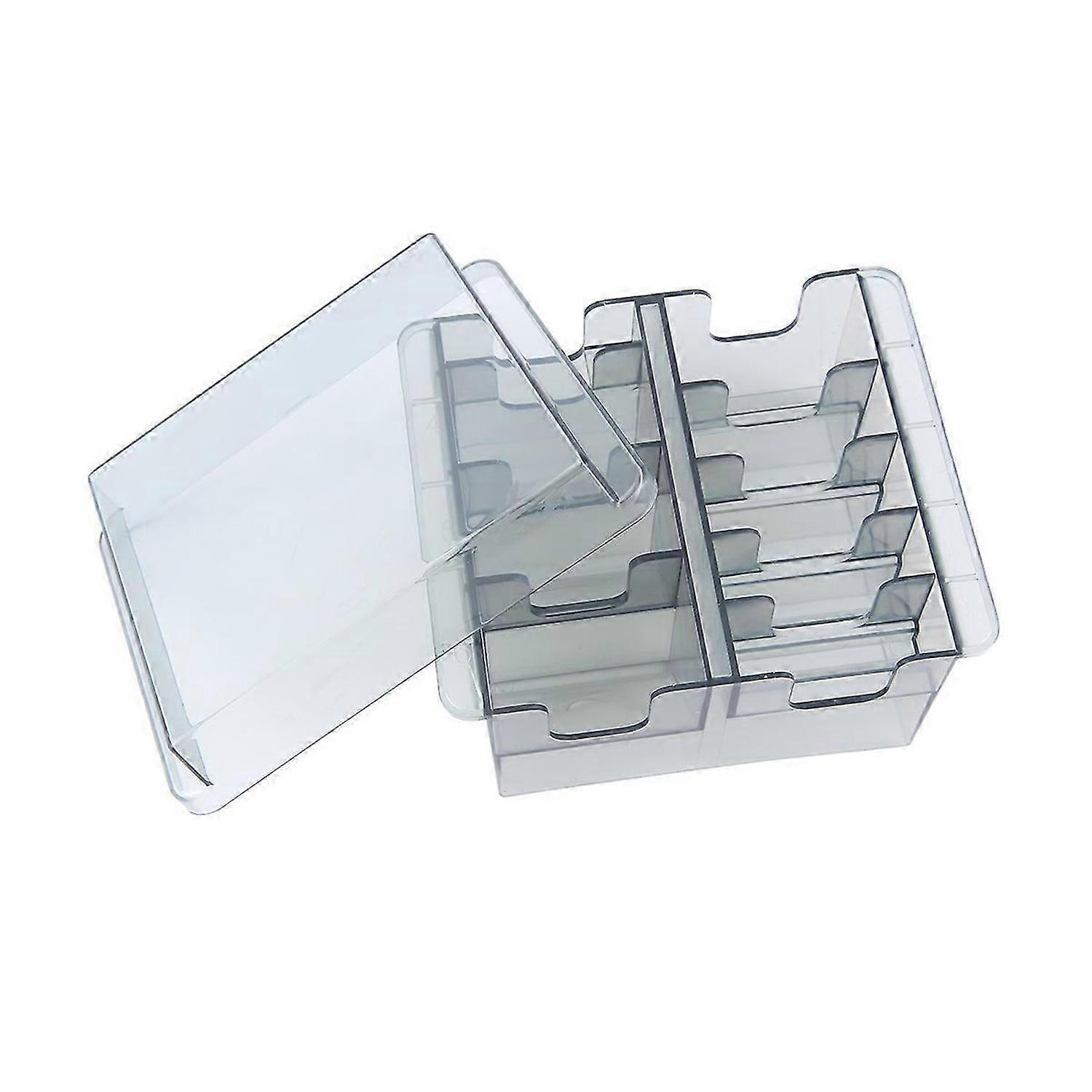 Grid Base Aufbewahrungsbox für 8Pcs Haarschneider Trimmer Limit Comb Guide Comb Barber Tool für Wahl Guide