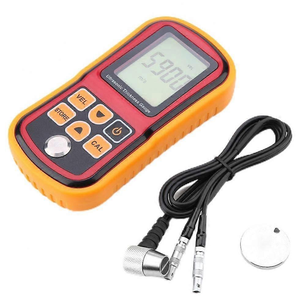 Υπερηχητικός μετρητής πάχους GM100 1.2-225mm (χάλυβας) ψηφιακός ελεγκτής μετρητών πάχους LCD υπερηχητικός Gau