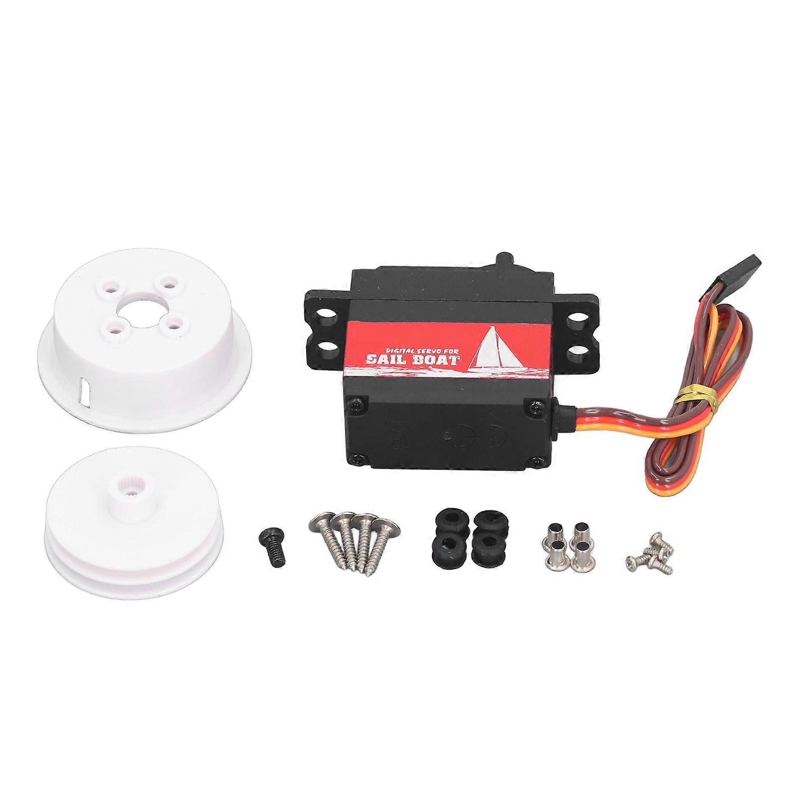 Servo High Torque Metal Gear Low Noise Low Power Consumption High Load Servo Motor for Boat Model Aircraft Robots