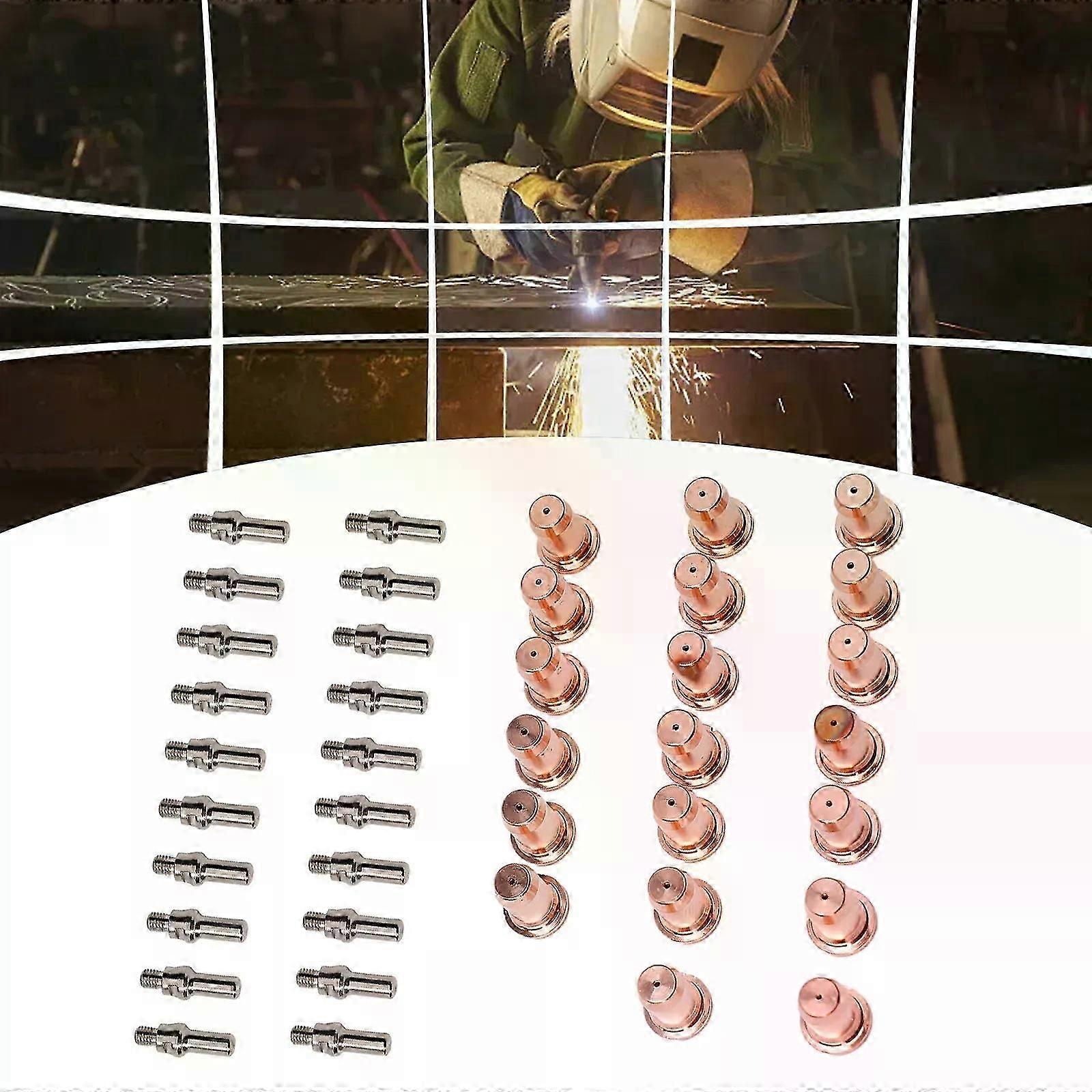 Plasma Cutter Enhance the Efficiency of IPT 60 PT60 PT40 IPT 40 Torch with 40 Plasma Heads and Electrode 52582