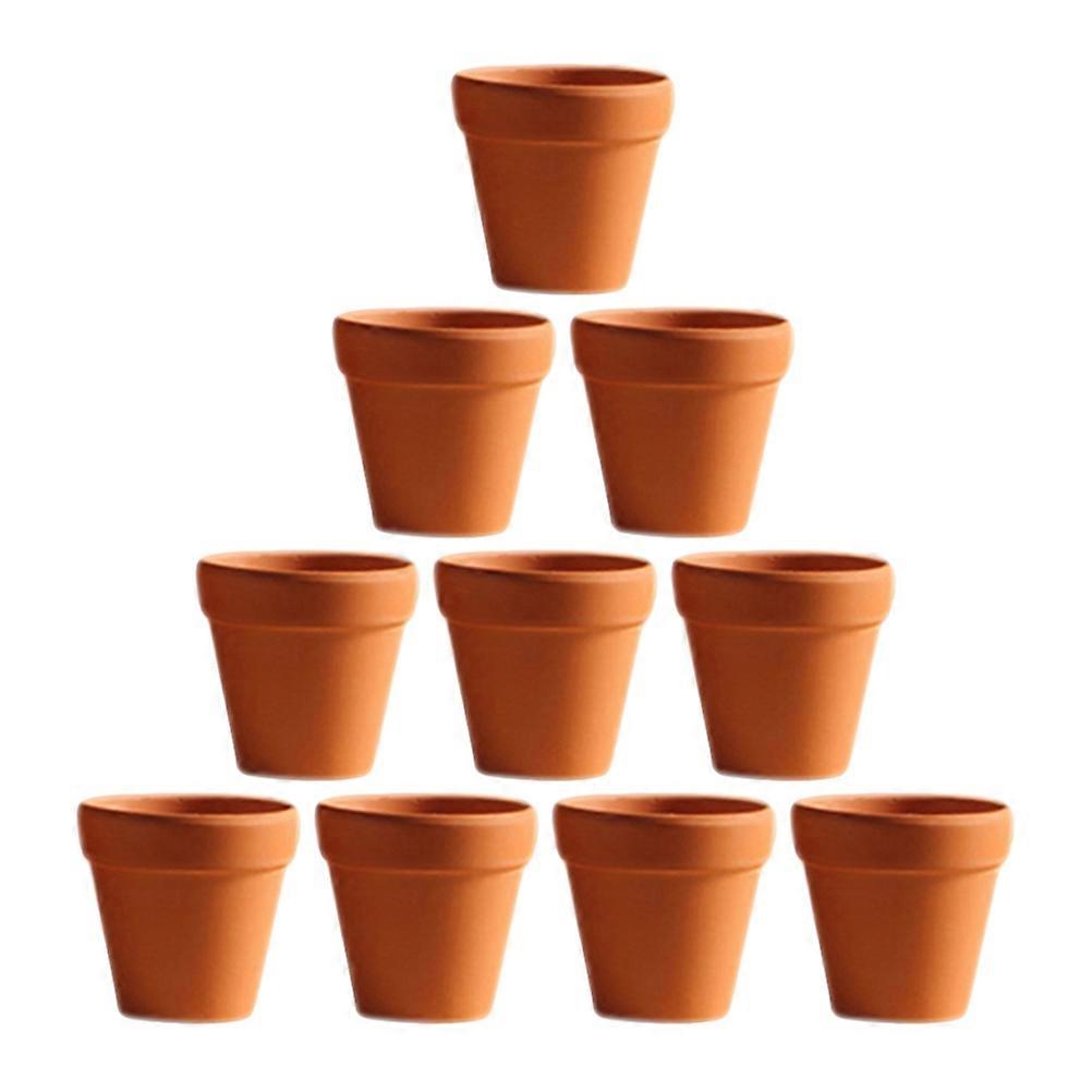 Terracotta Clay Water Pot Red Ceramic Flower Pot For School Projects Decorative Use By 20Set